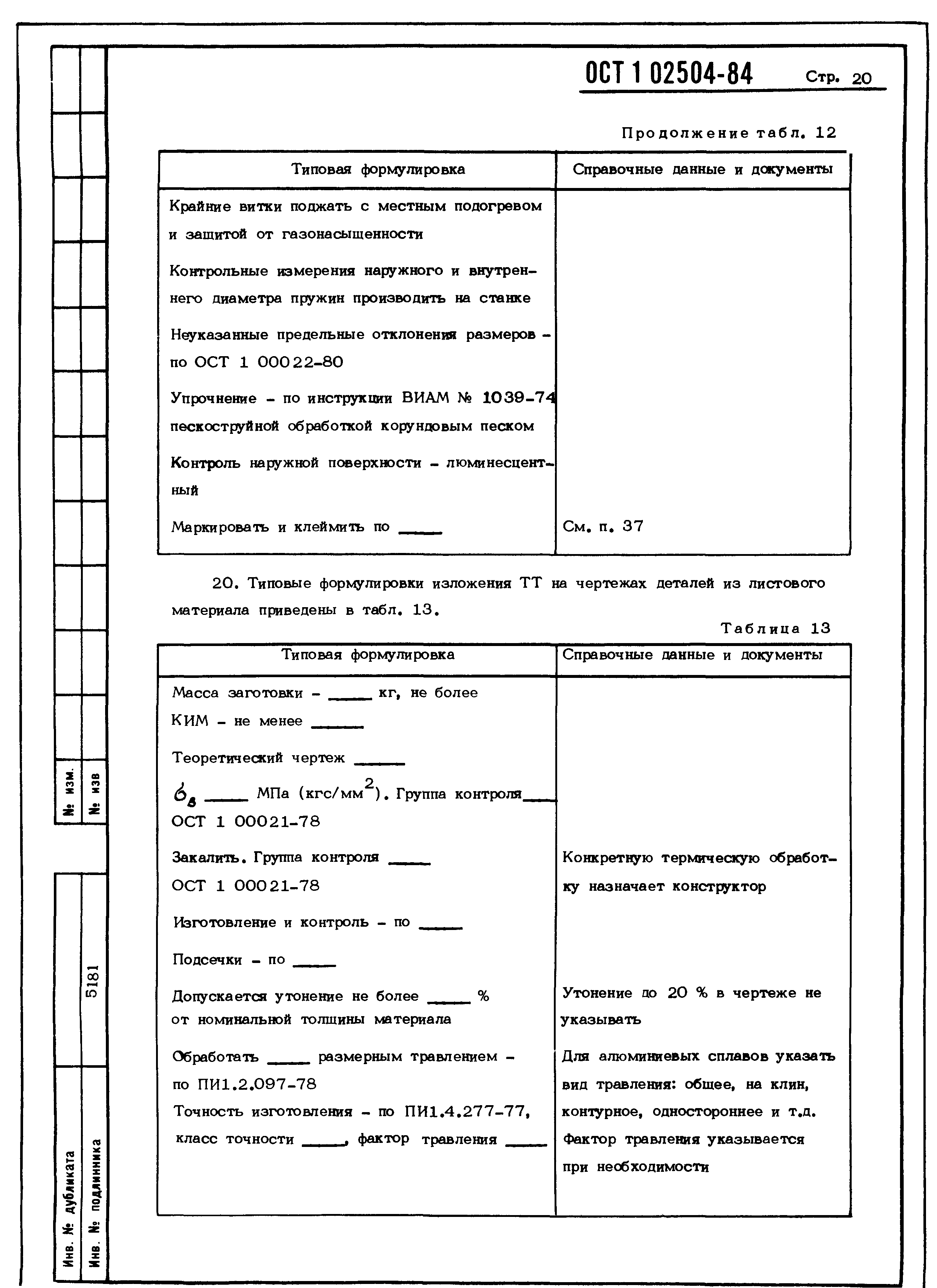 ОСТ 1 02504-85