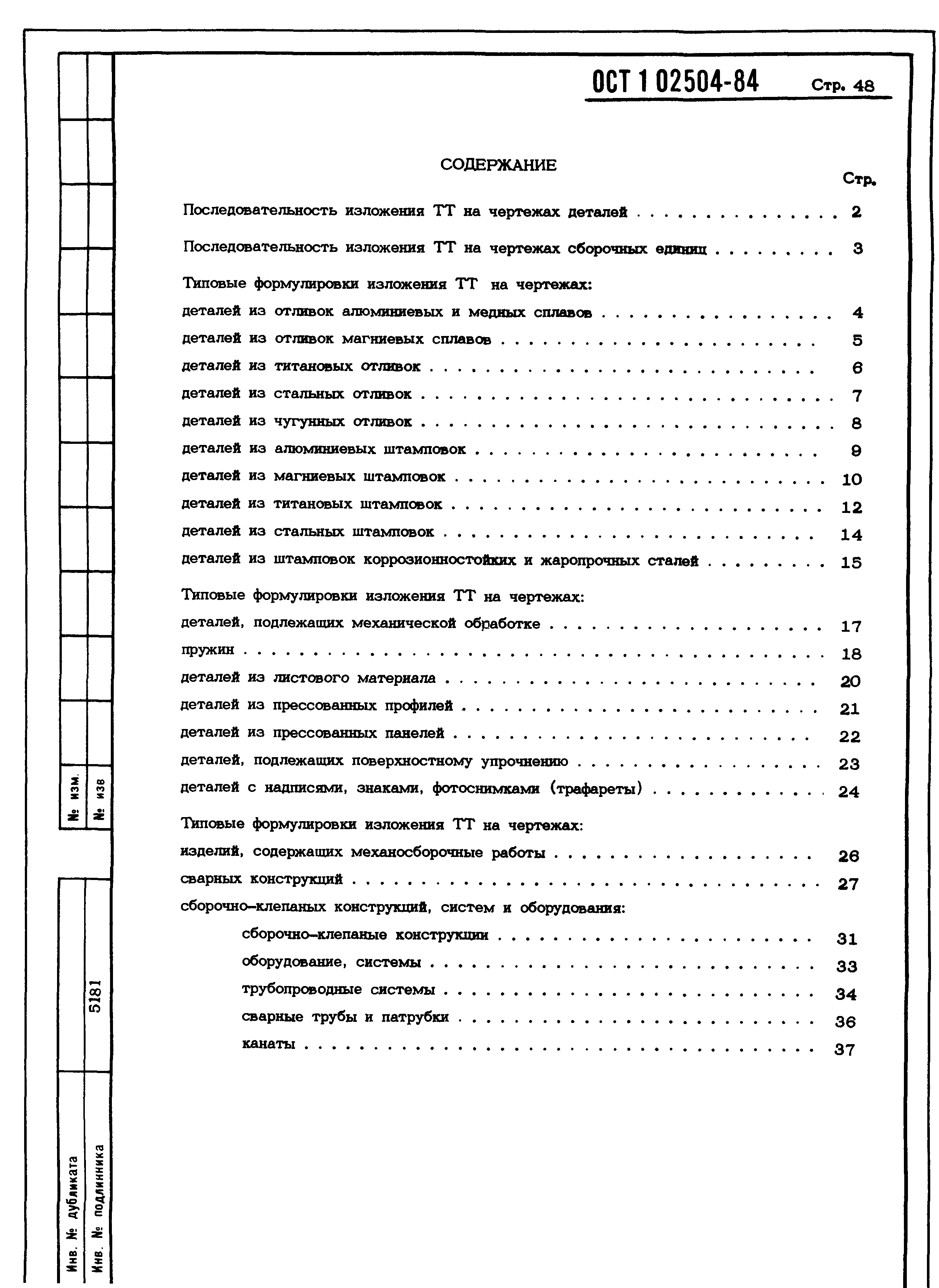 ОСТ 1 02504-85