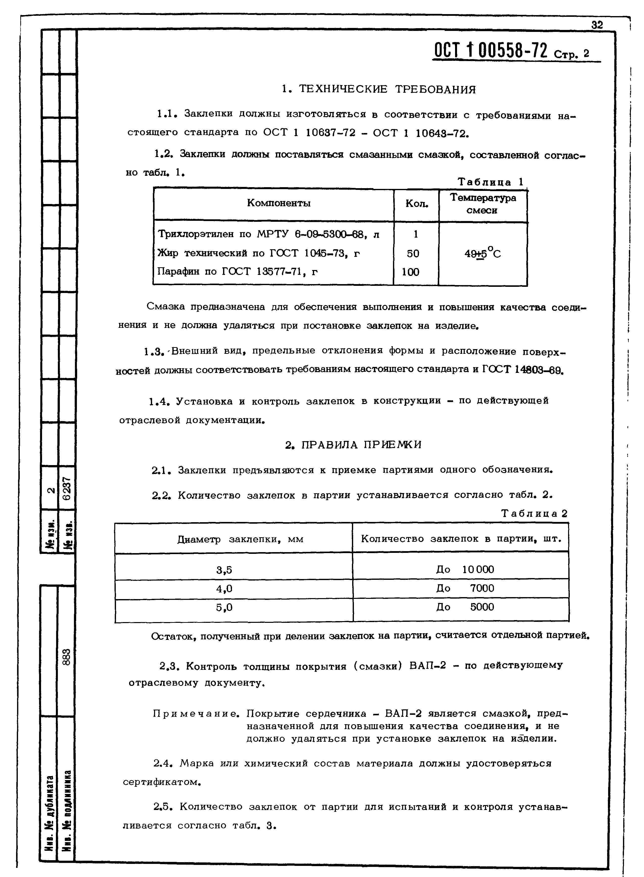 ОСТ 1 00558-72