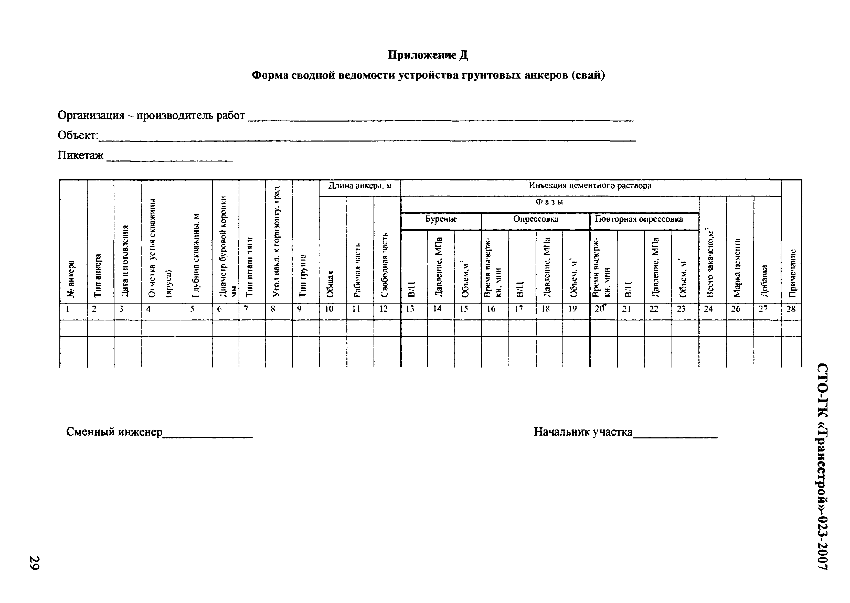 СТО-ГК "Трансстрой" 023-2007