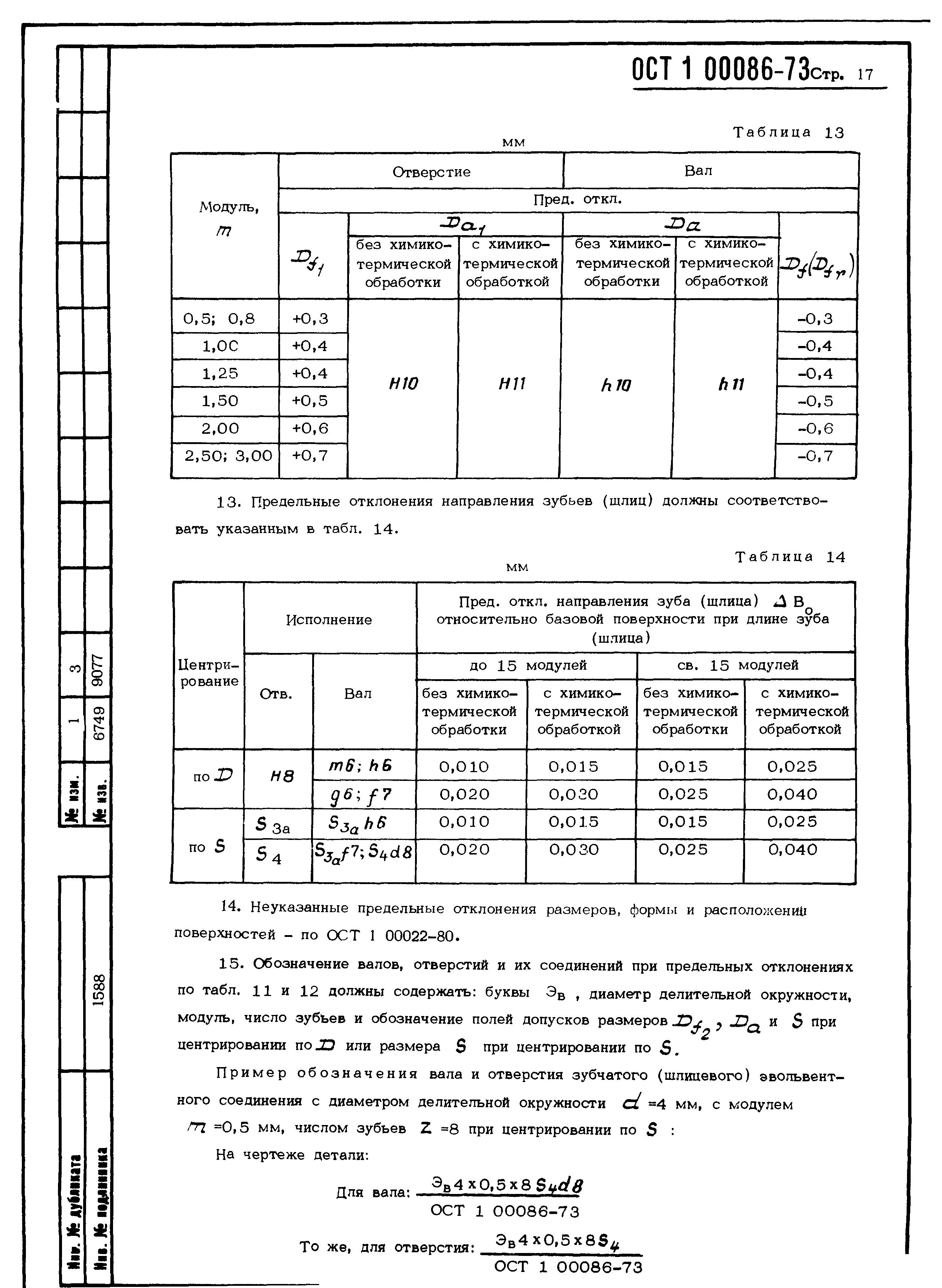 ОСТ 1 00086-73