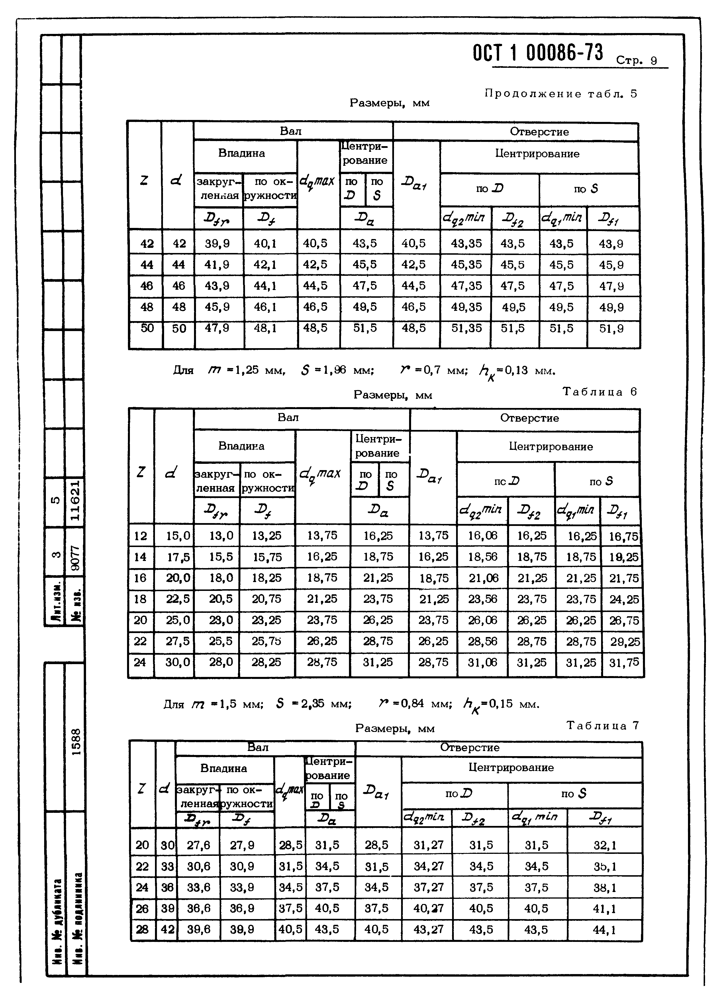 ОСТ 1 00086-73