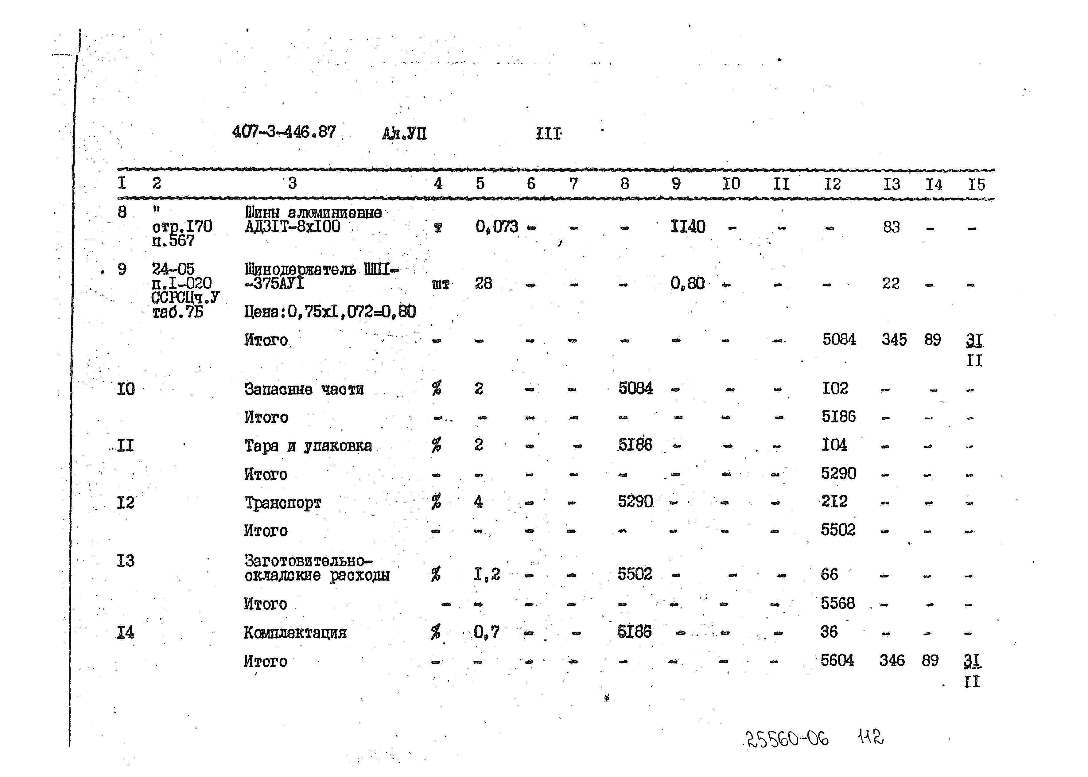 Типовой проект 407-3-446.87