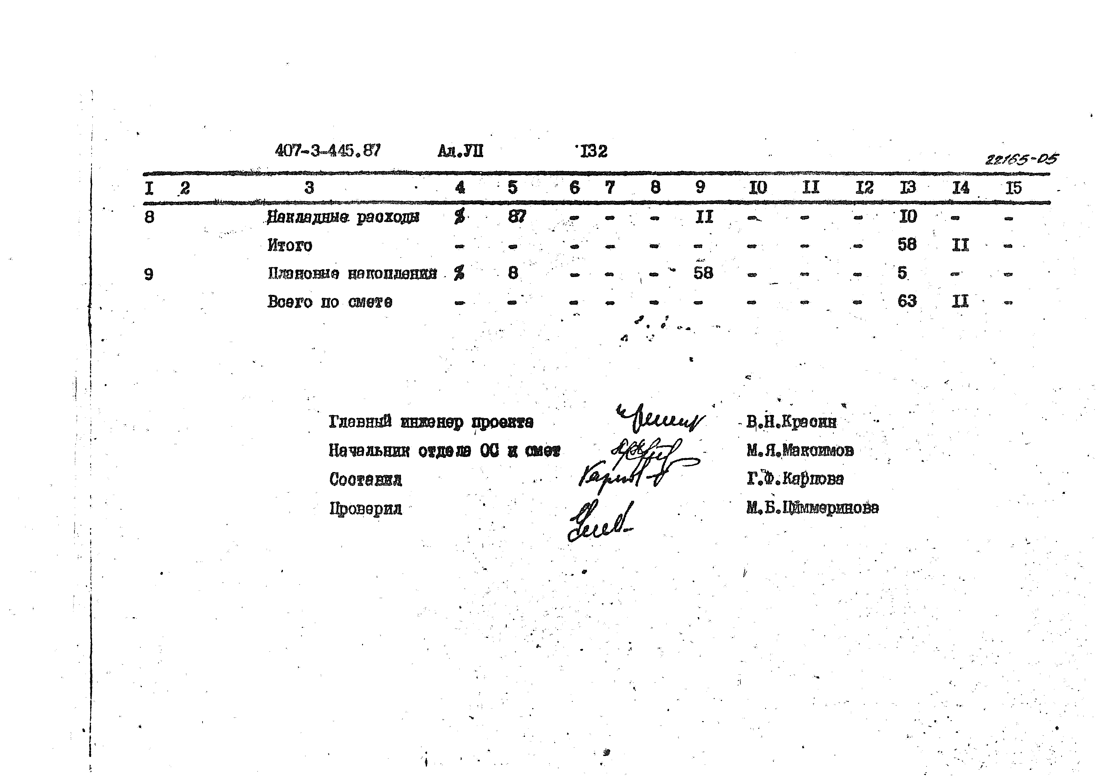 Типовой проект 407-3-445.87