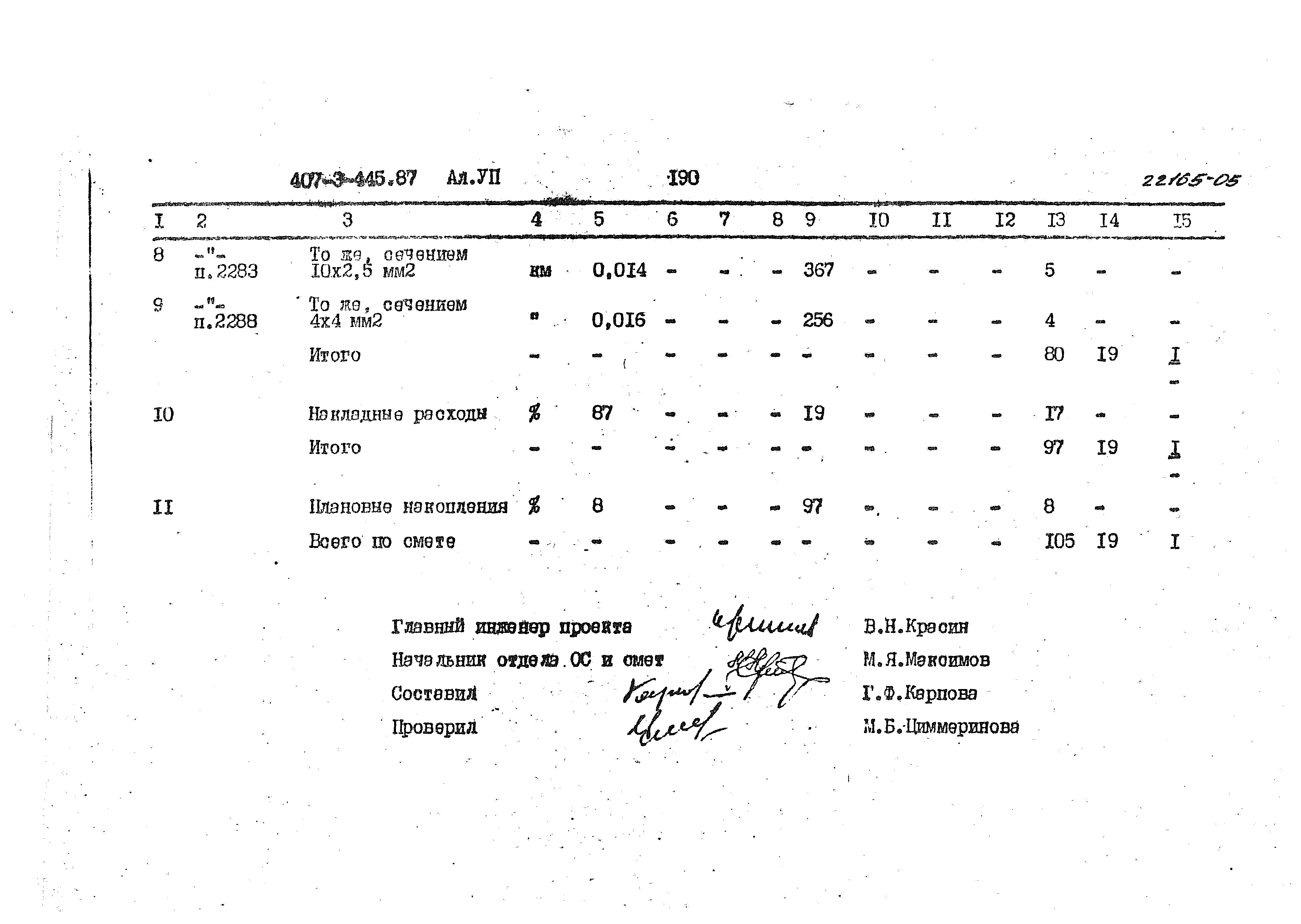 Типовой проект 407-3-445.87