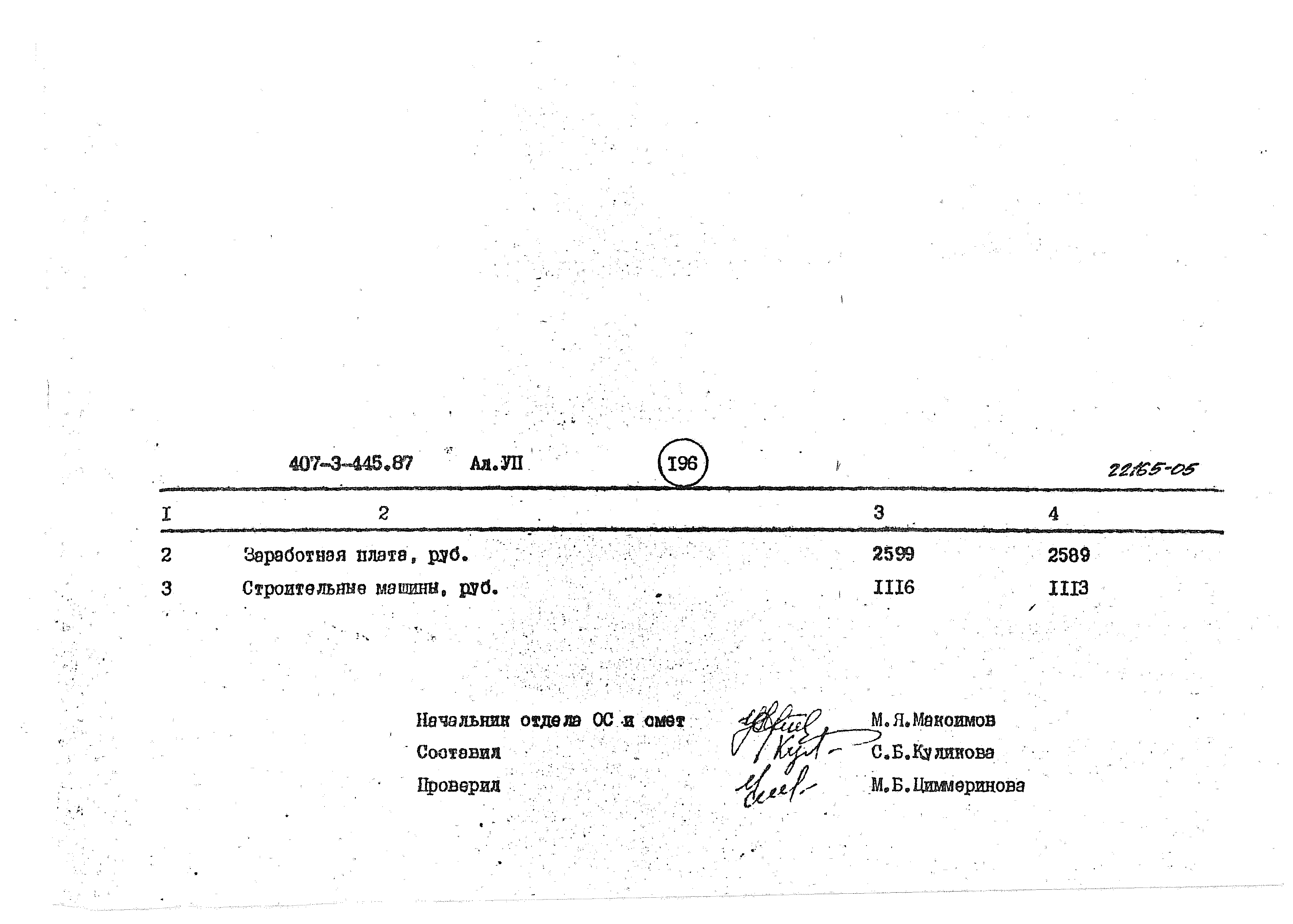 Типовой проект 407-3-445.87