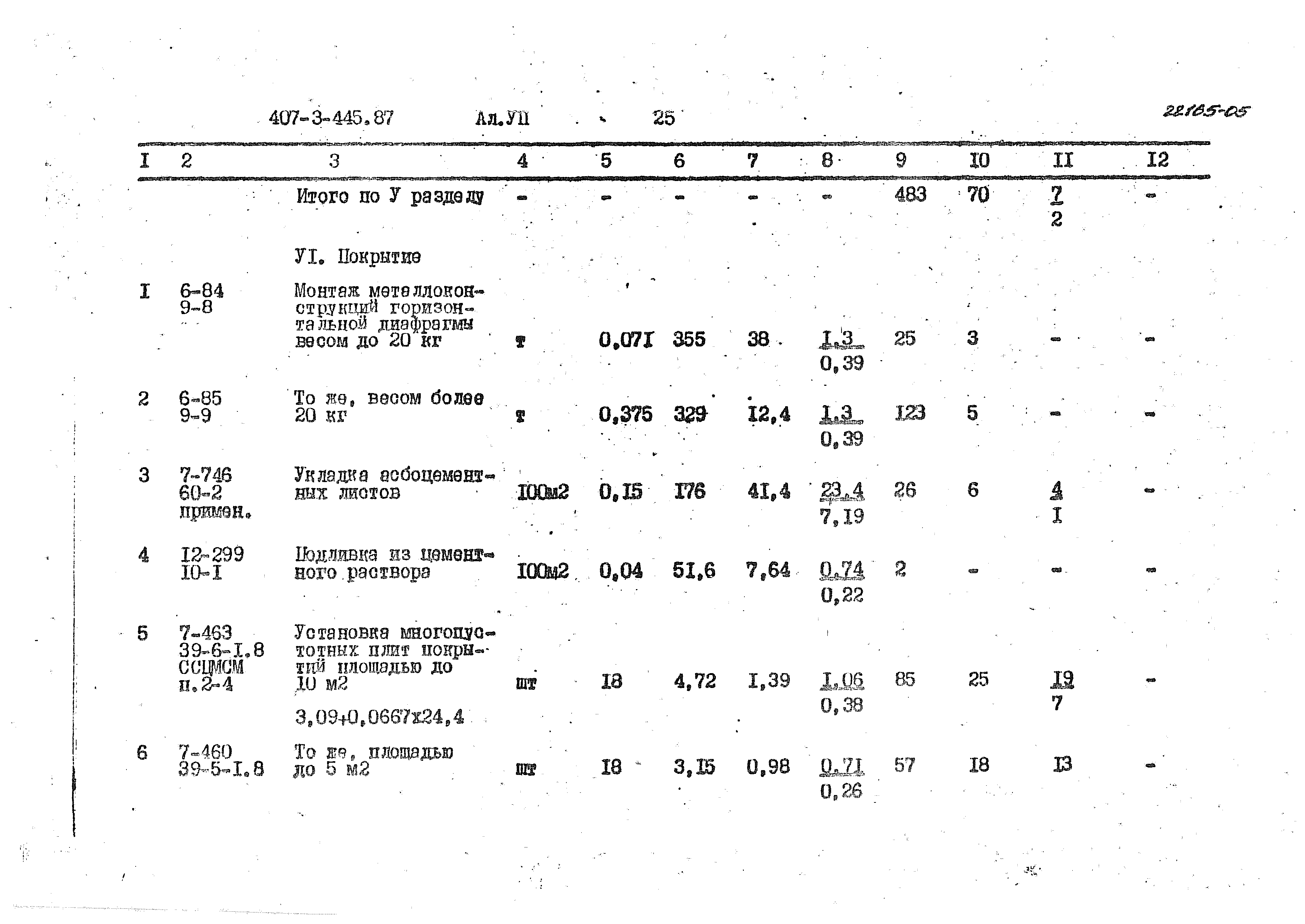 Типовой проект 407-3-445.87