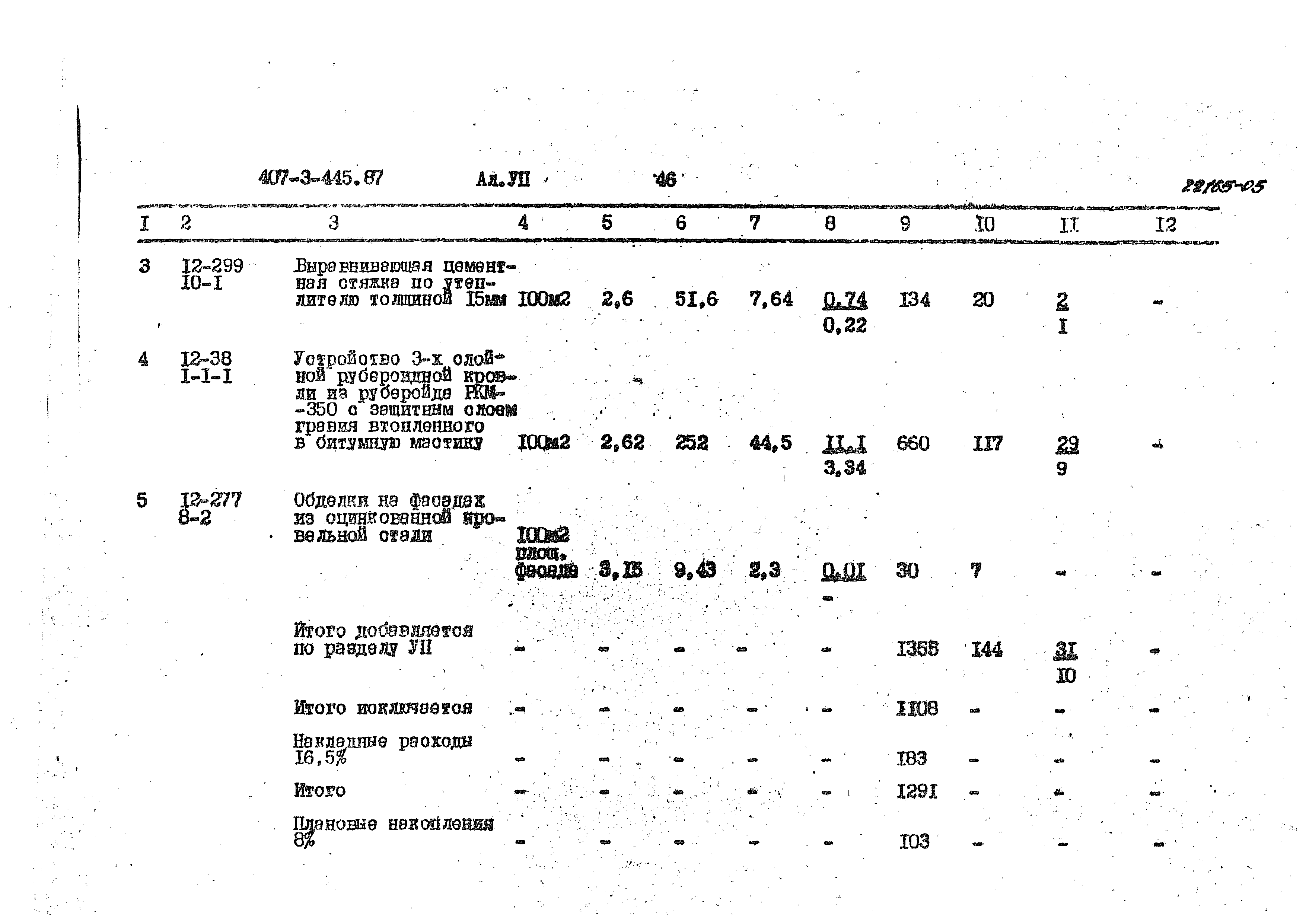 Типовой проект 407-3-445.87