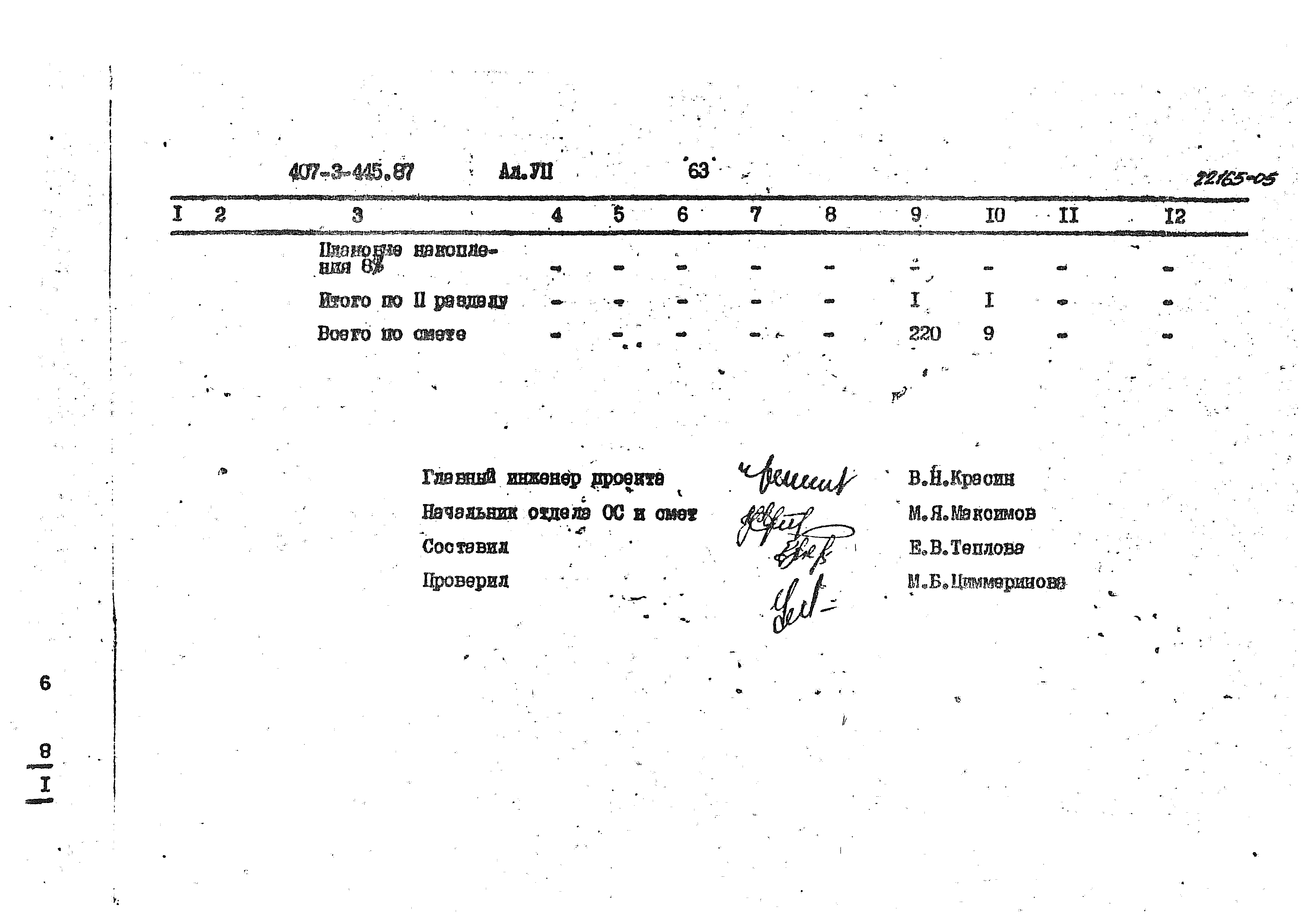 Типовой проект 407-3-445.87