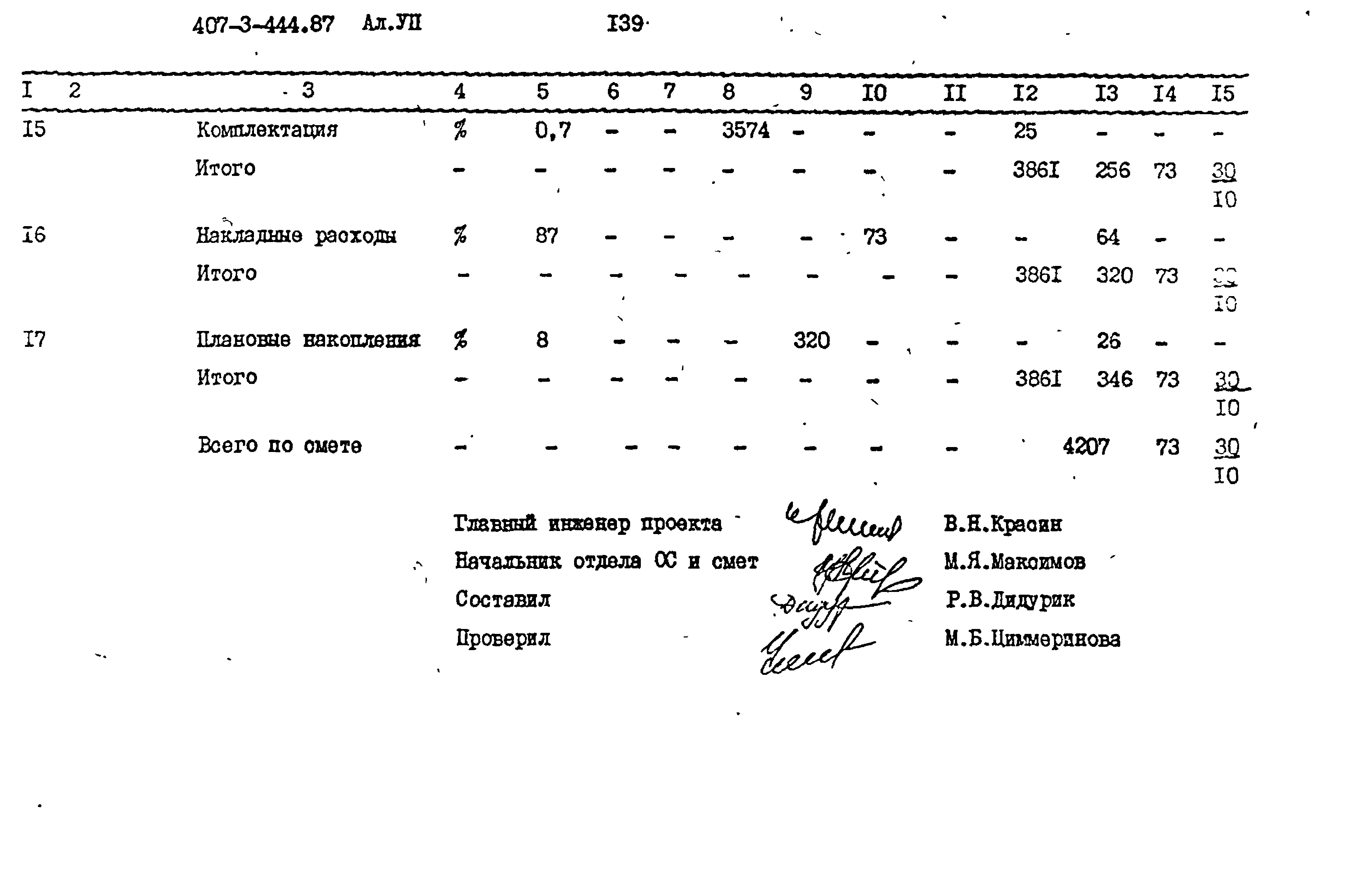 Типовой проект 407-3-444.87