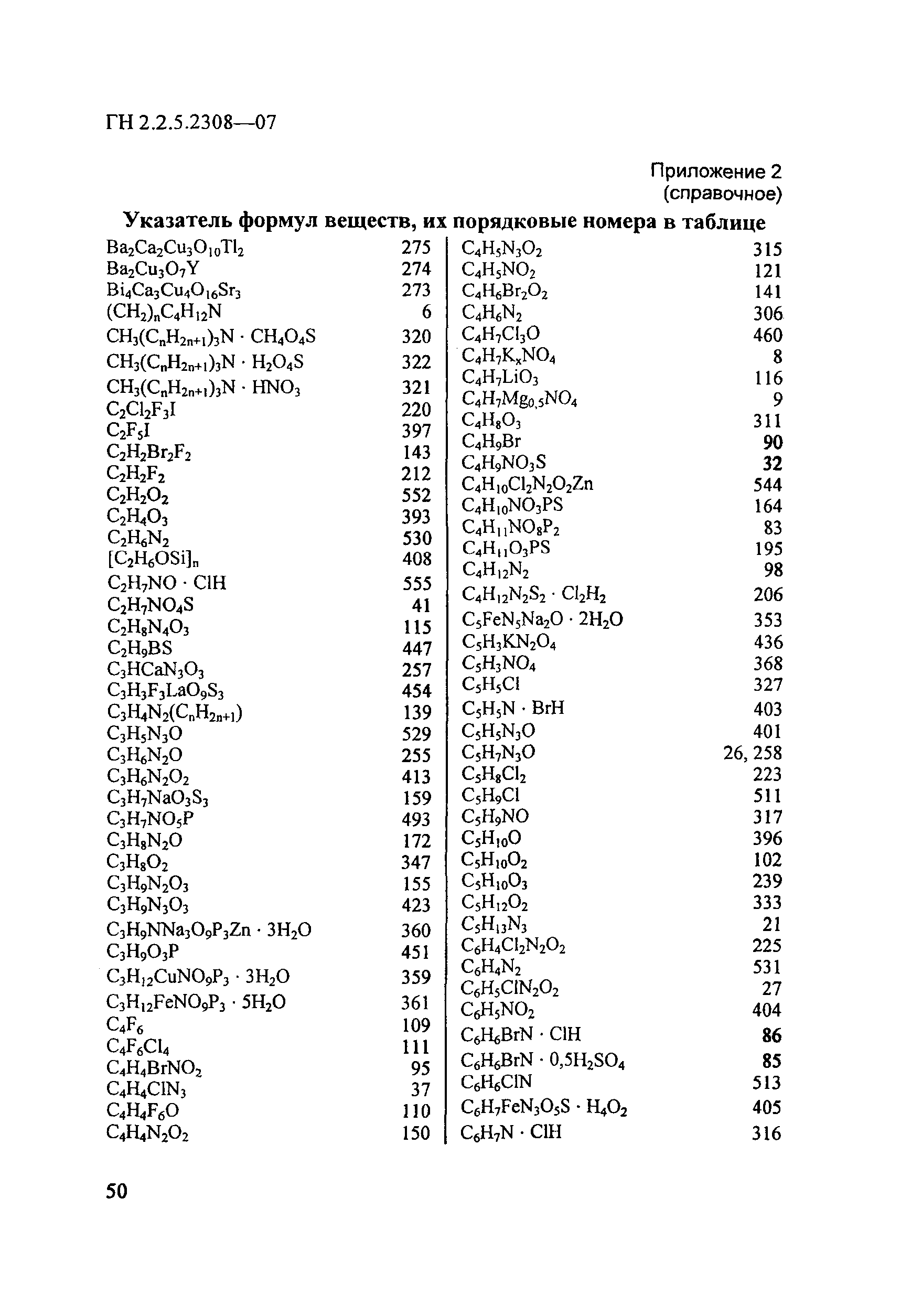 ГН 2.2.5.2308-07