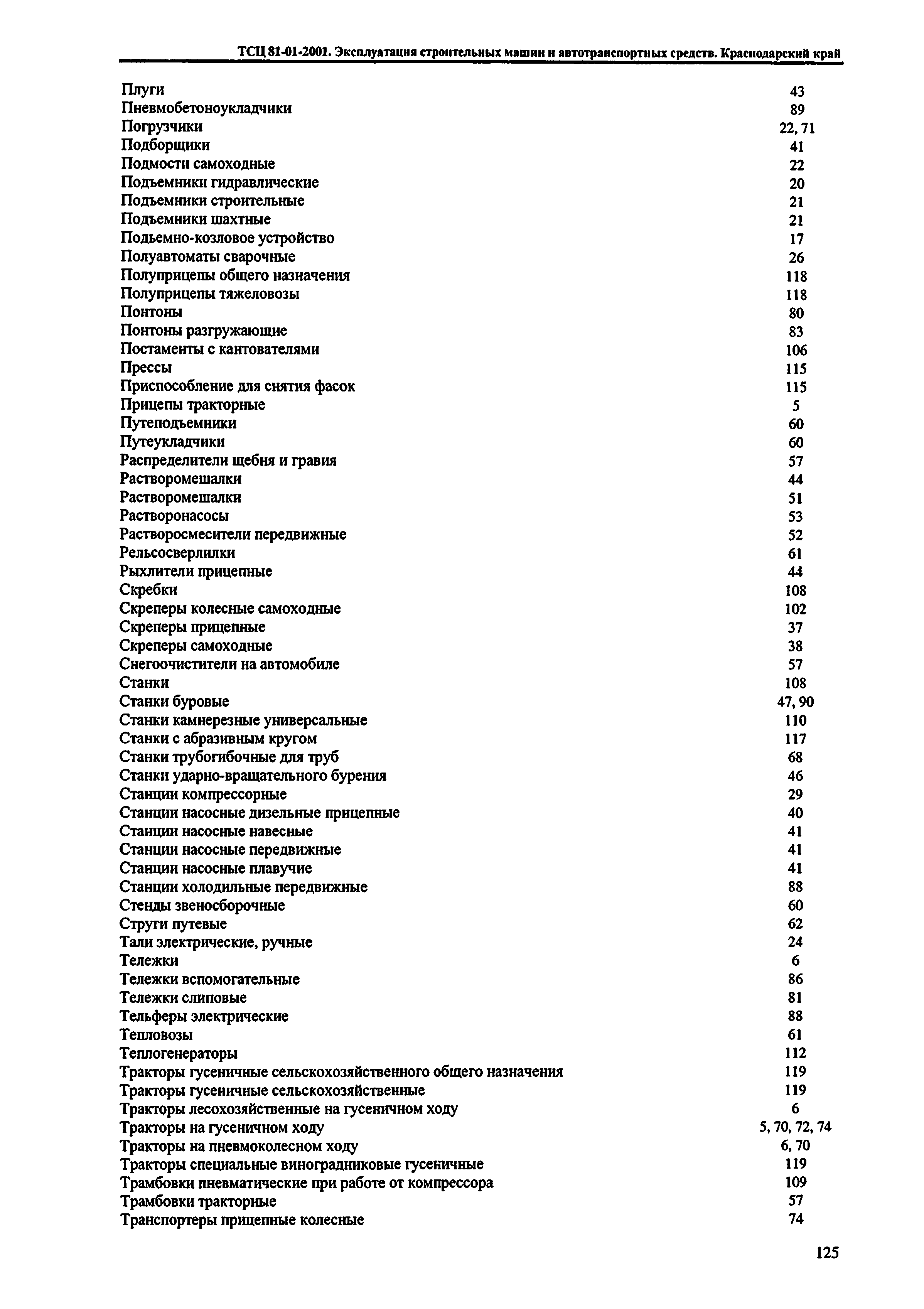 ТСЦ Краснодарского края 81-01-2001