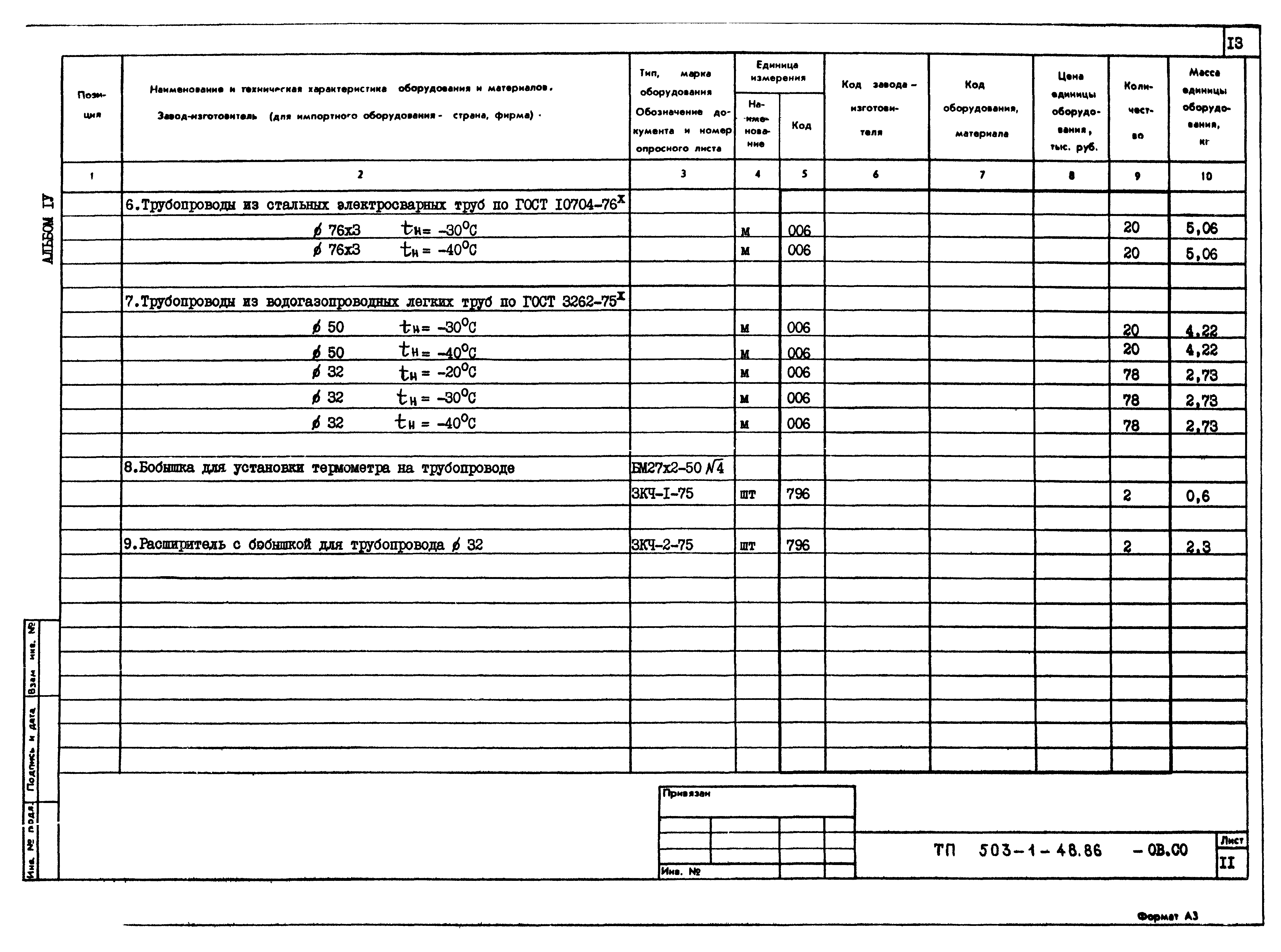 Типовой проект 503-1-48.86