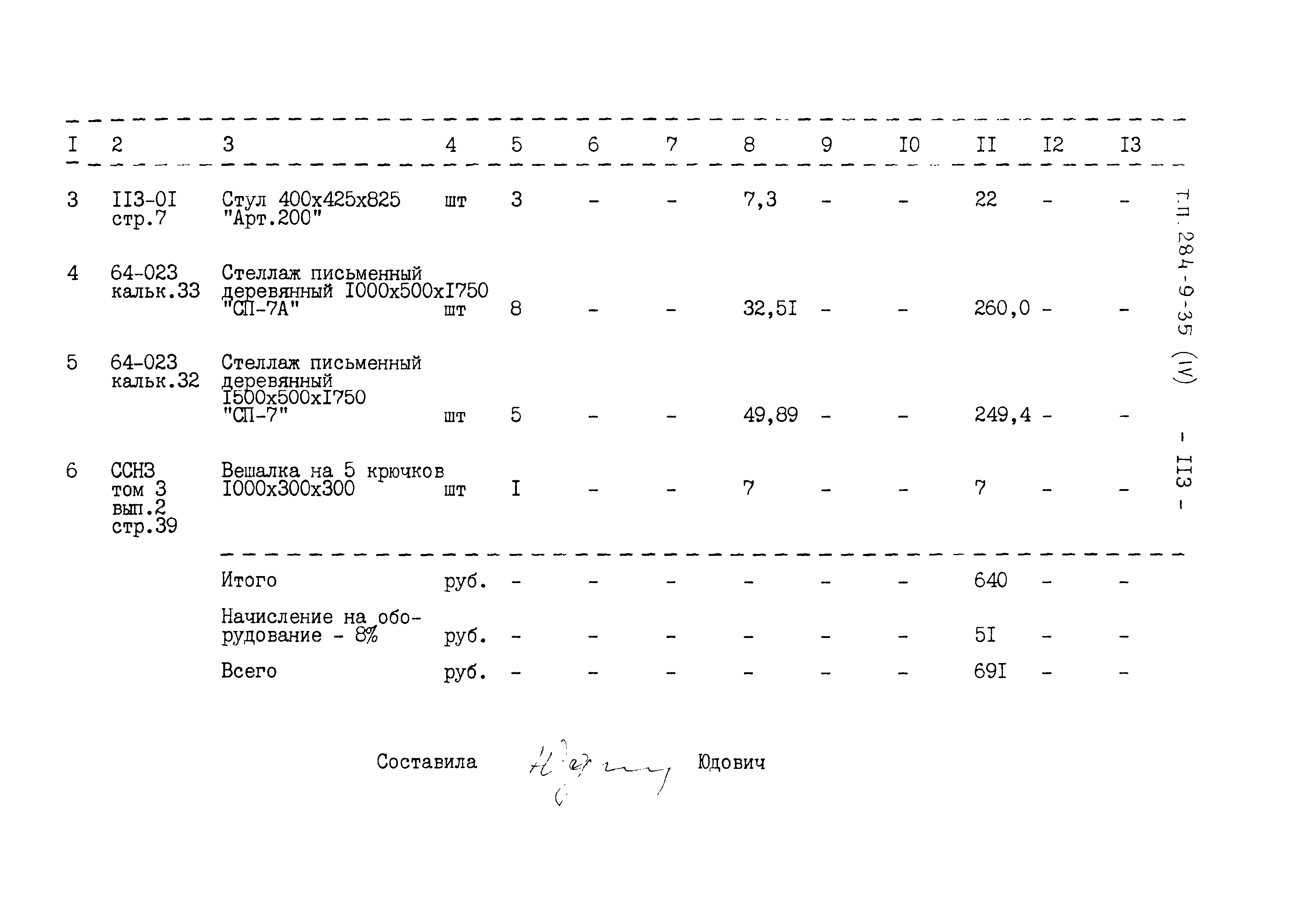 Типовой проект 284-9-35