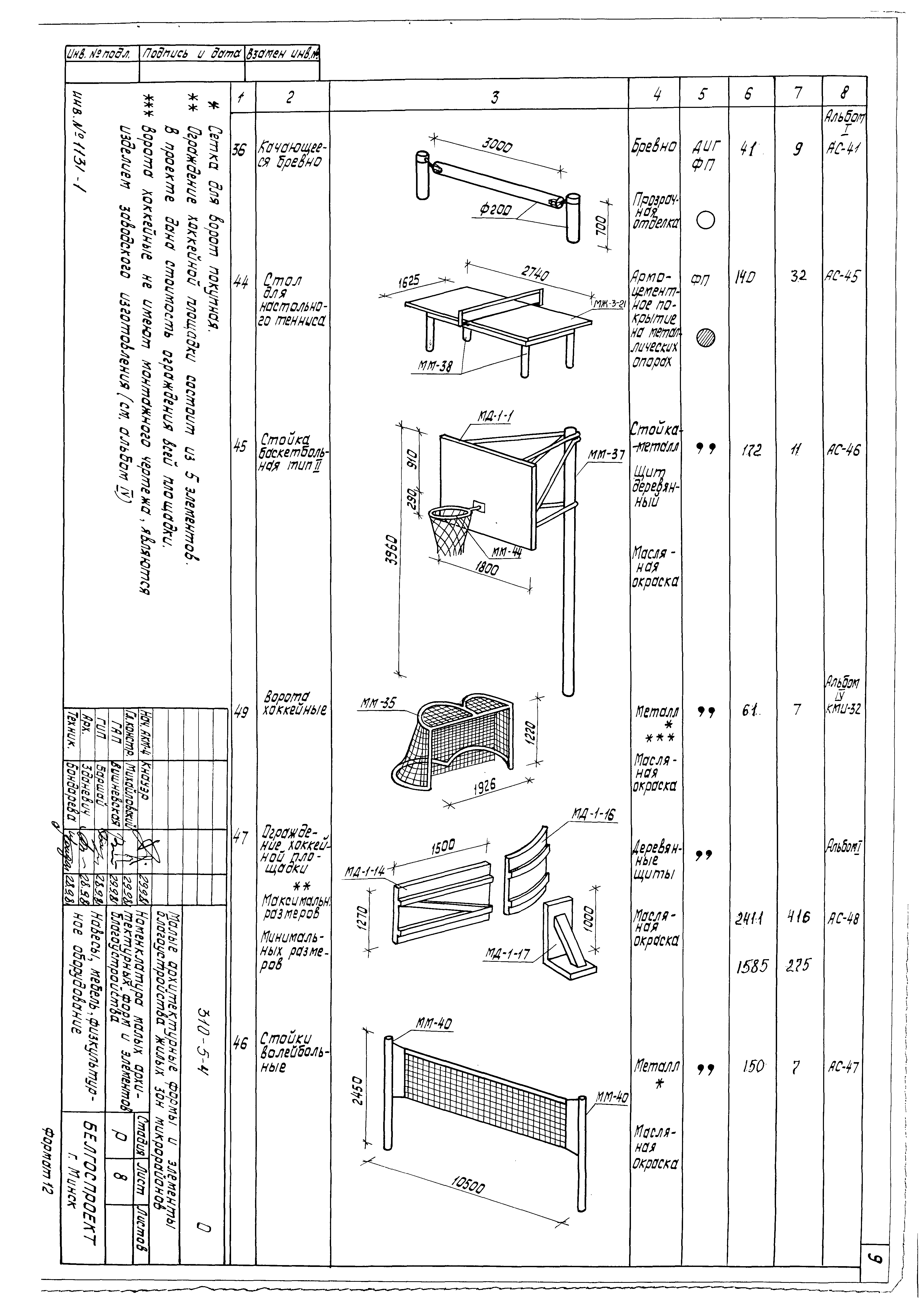 Типовой проект 310-5-4