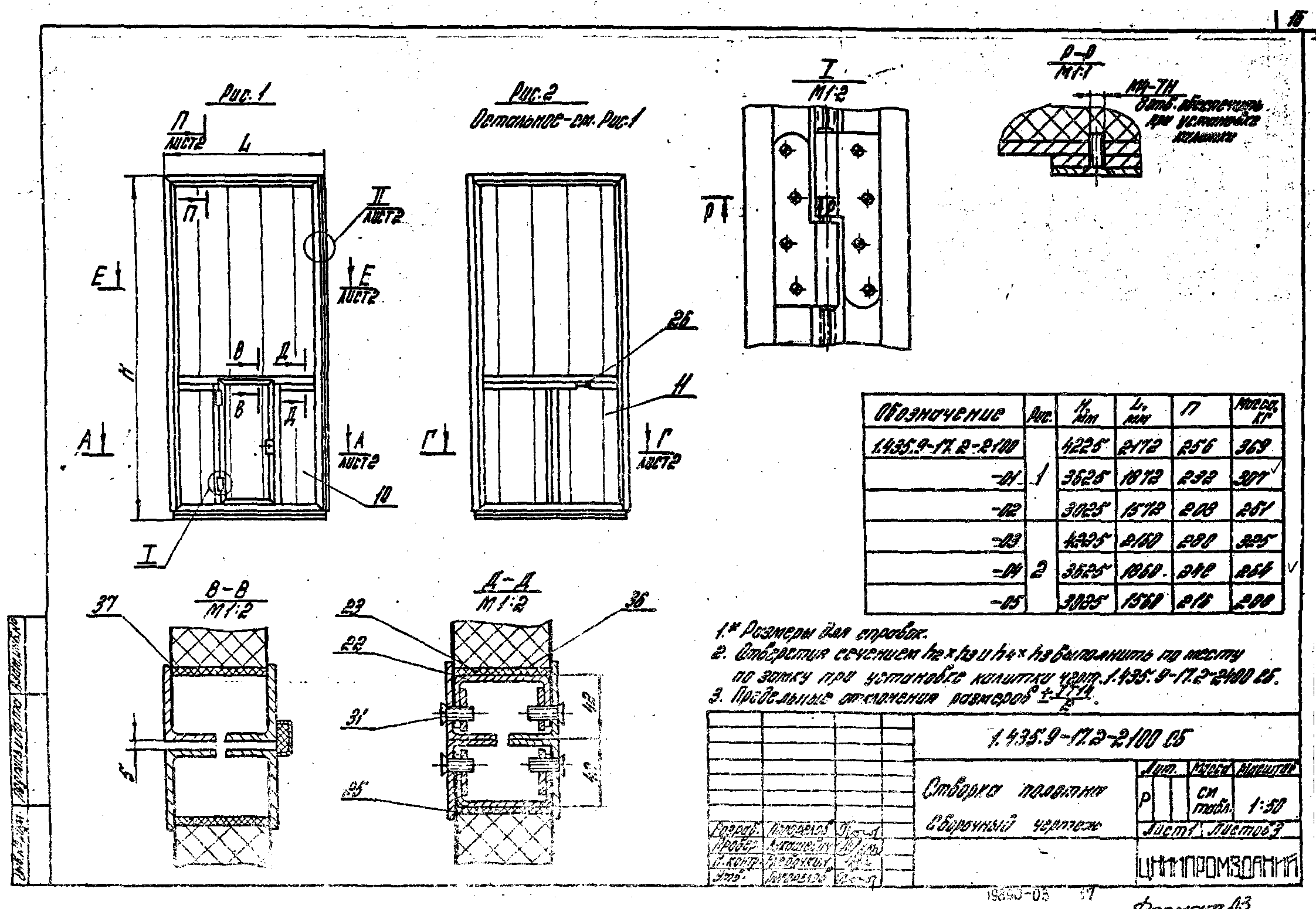 Серия 1.435.9-17