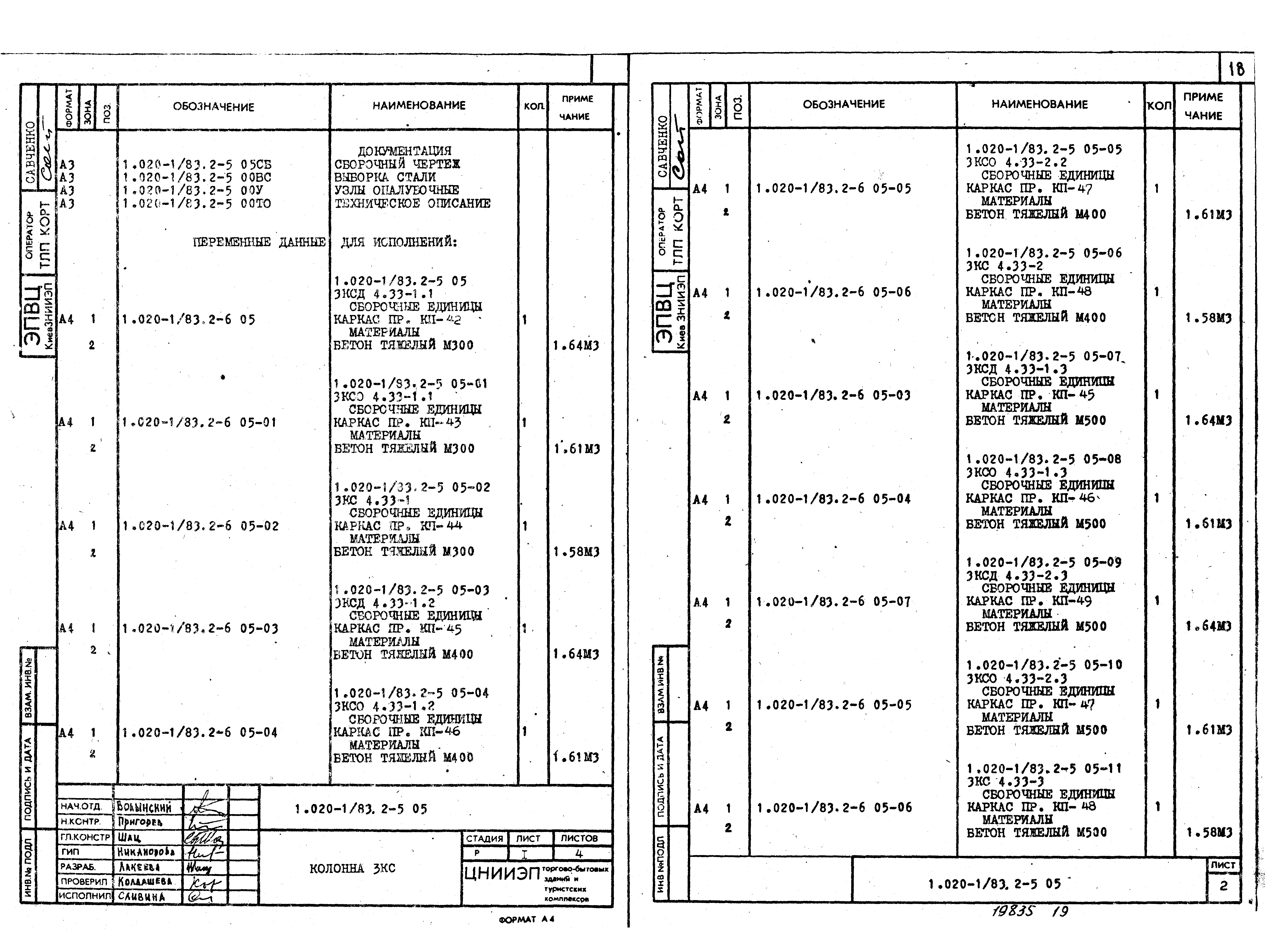 Серия 1.020-1/83