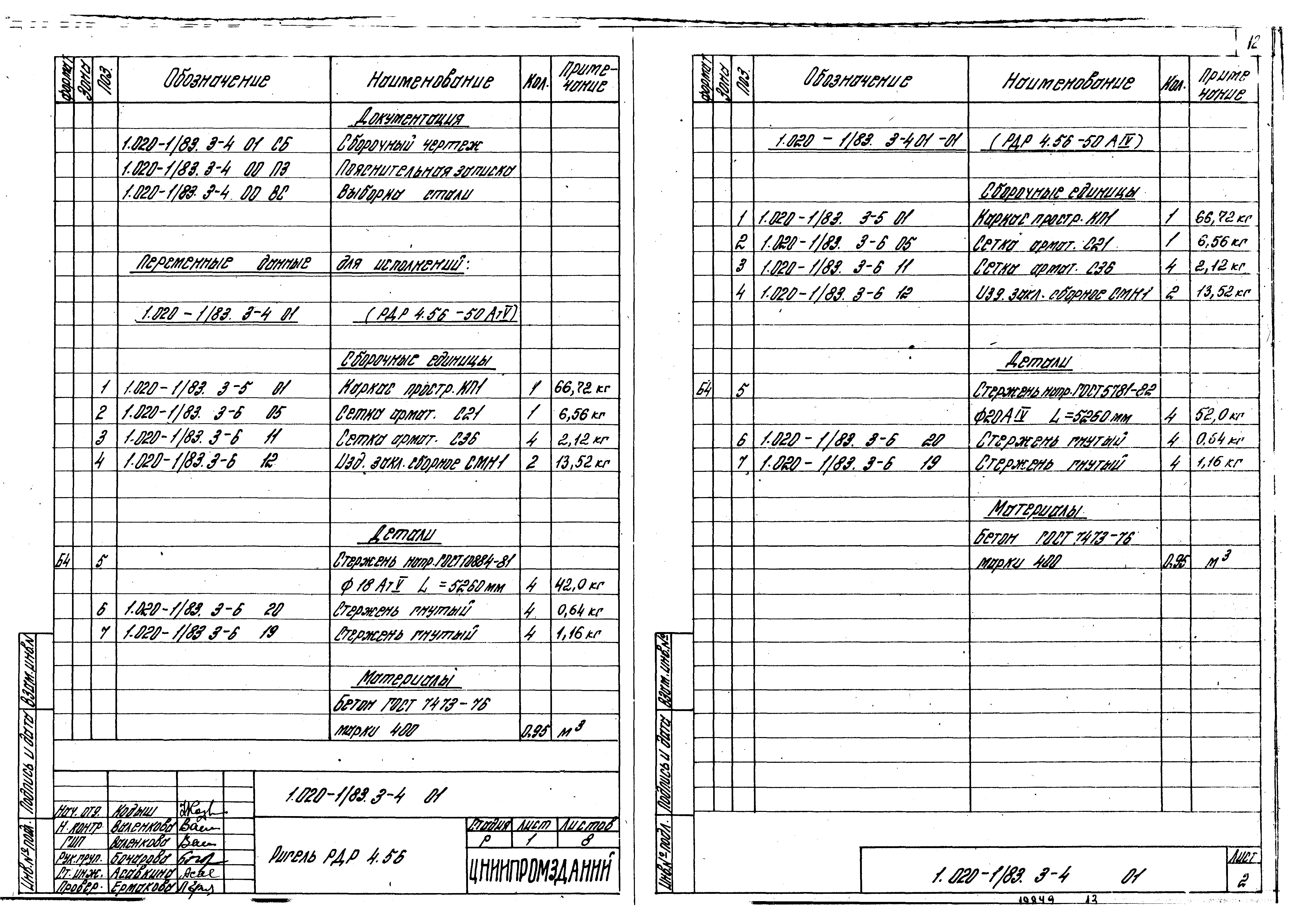 Серия 1.020-1/83