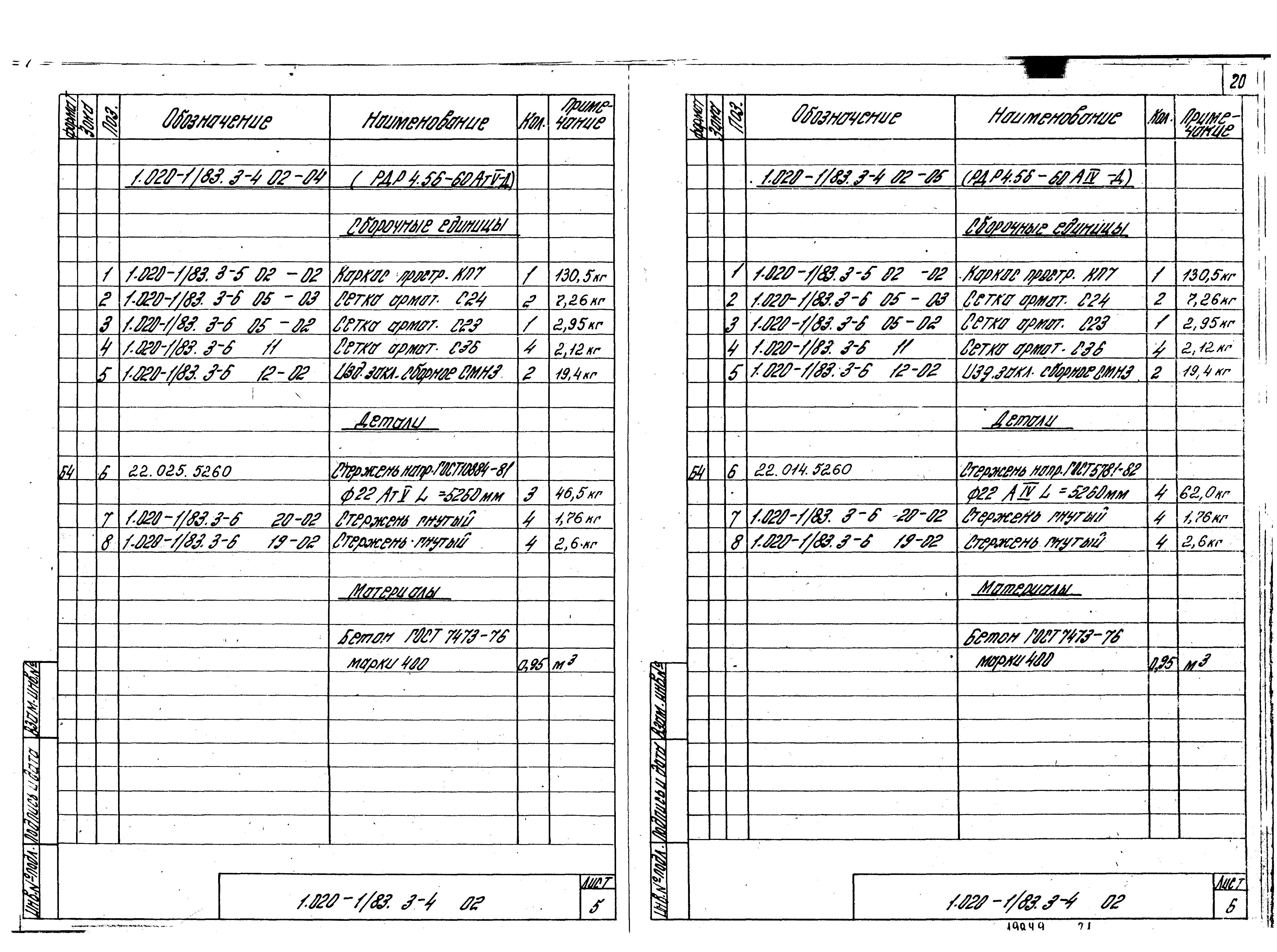 Серия 1.020-1/83