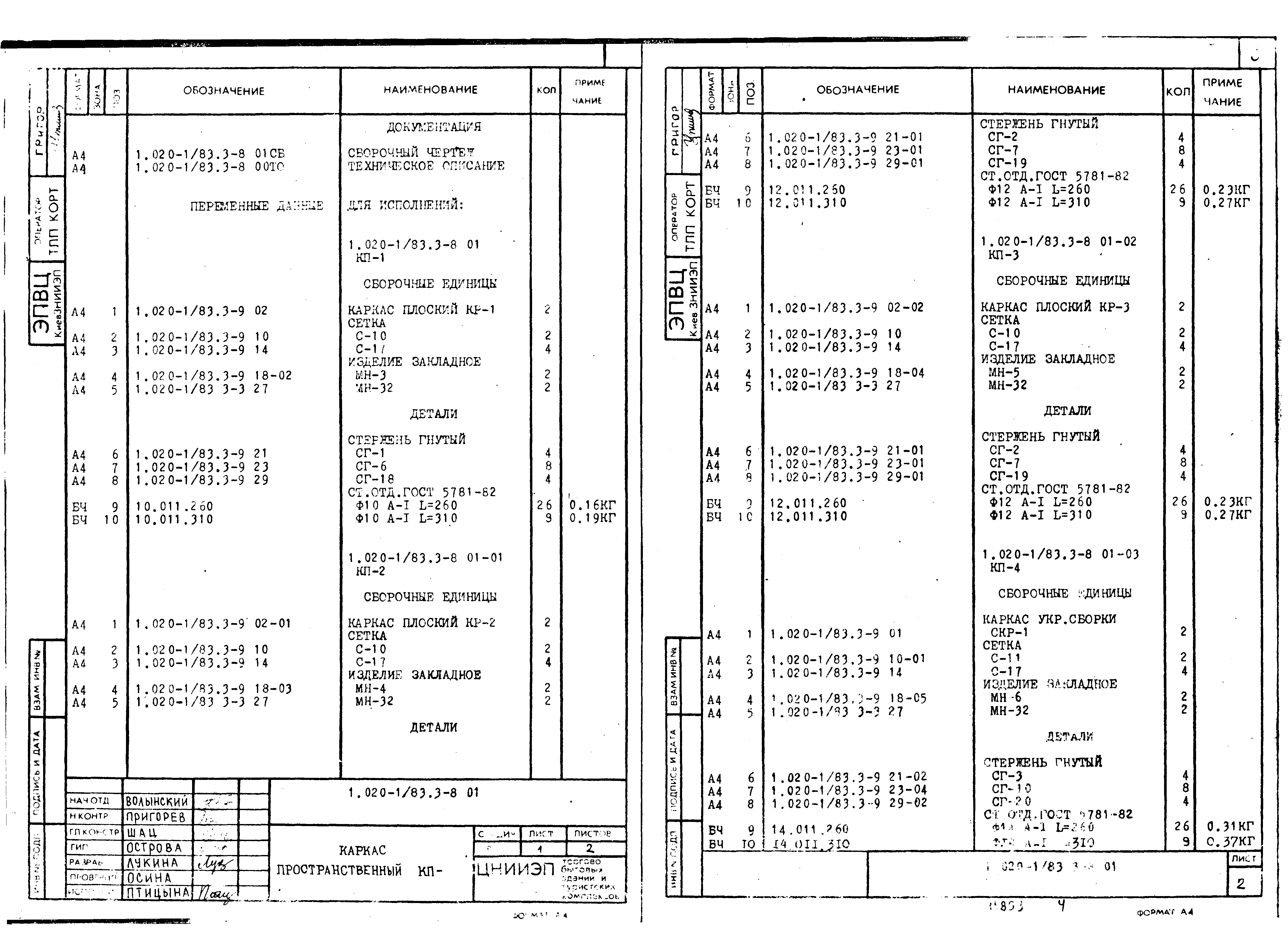 Серия 1.020-1/83