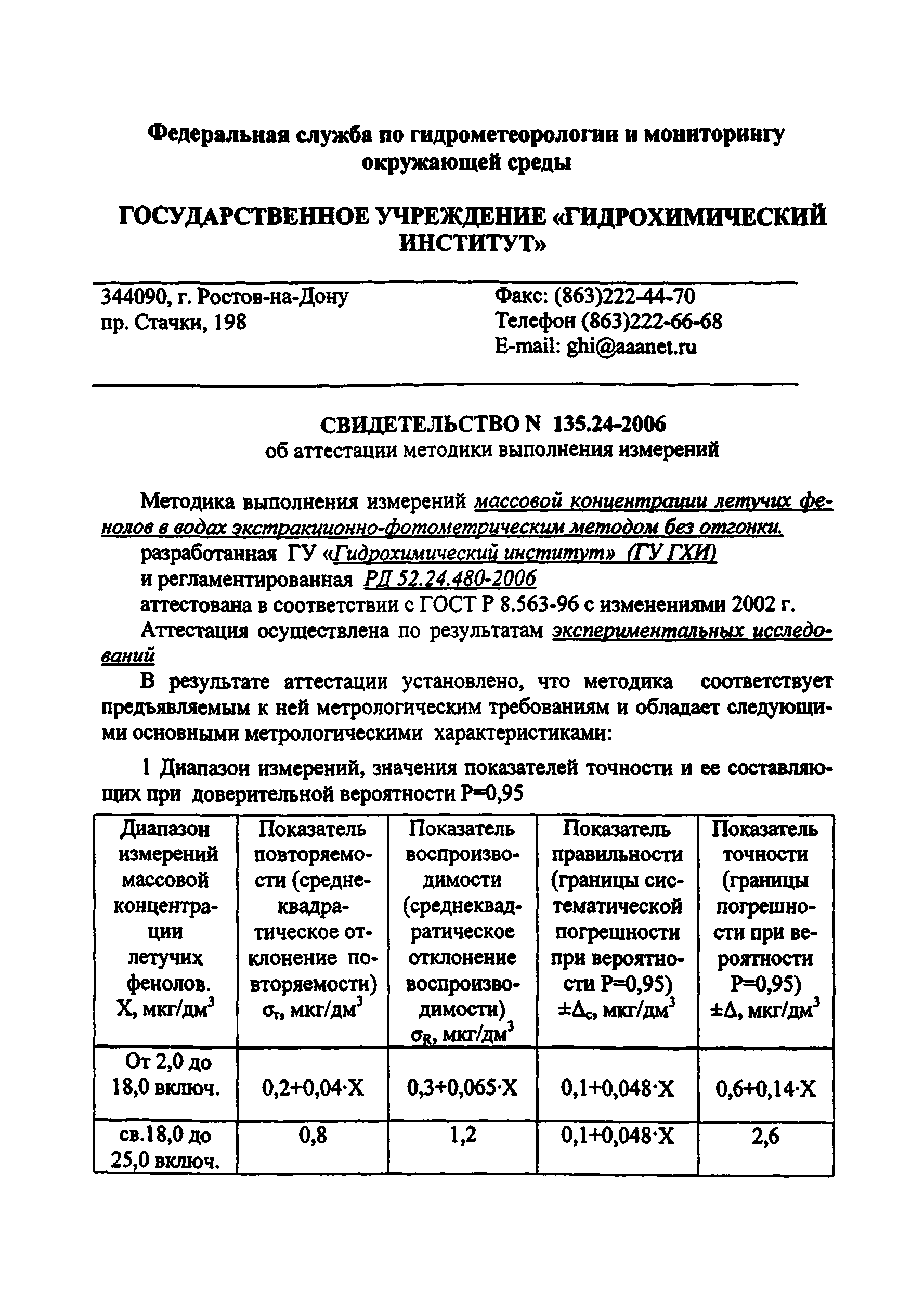 РД 52.24.480-2006