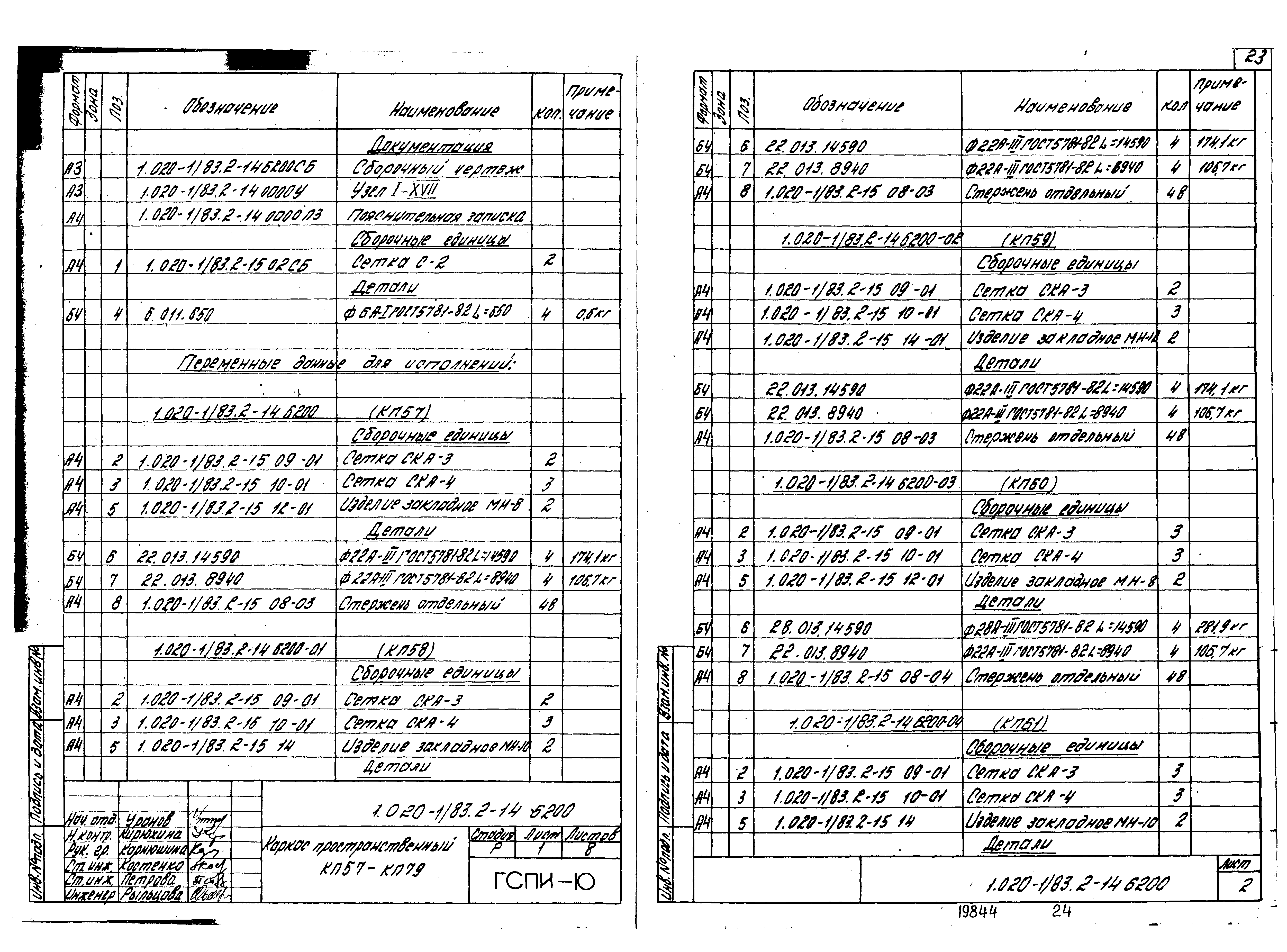 Серия 1.020-1/83