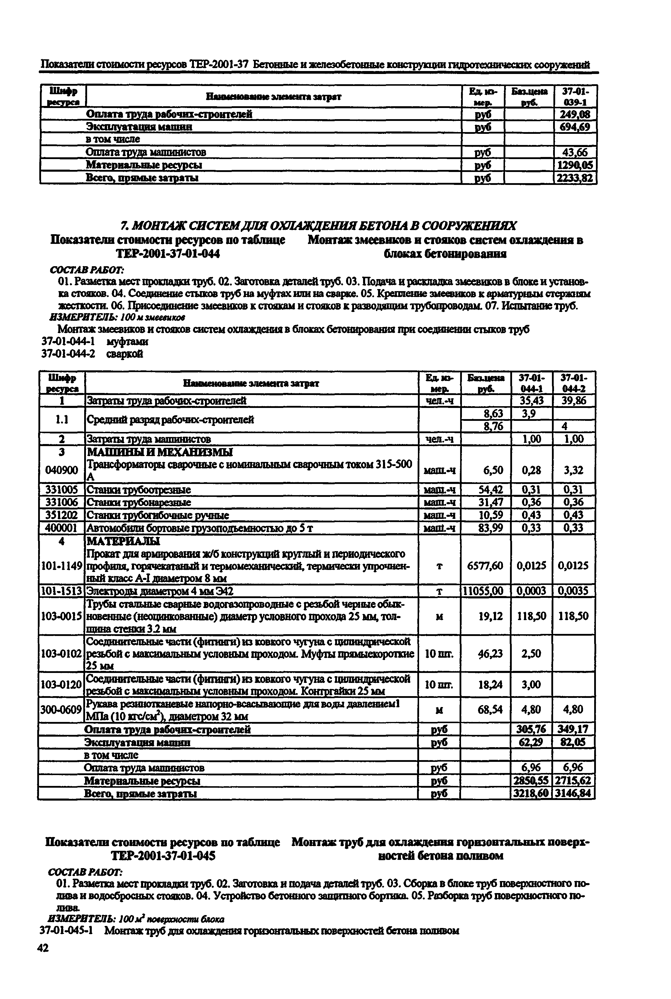 Справочное пособие к ТЕР 81-02-37-2001