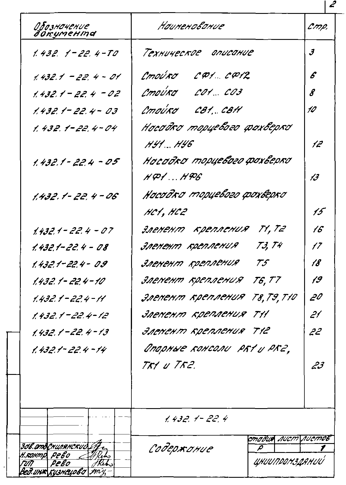 Серия 1.432.1-22