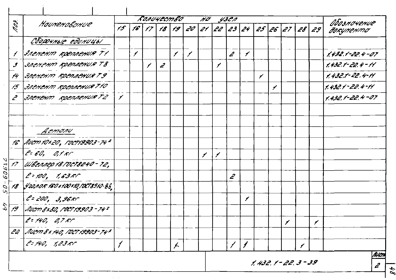 Серия 1.432.1-22