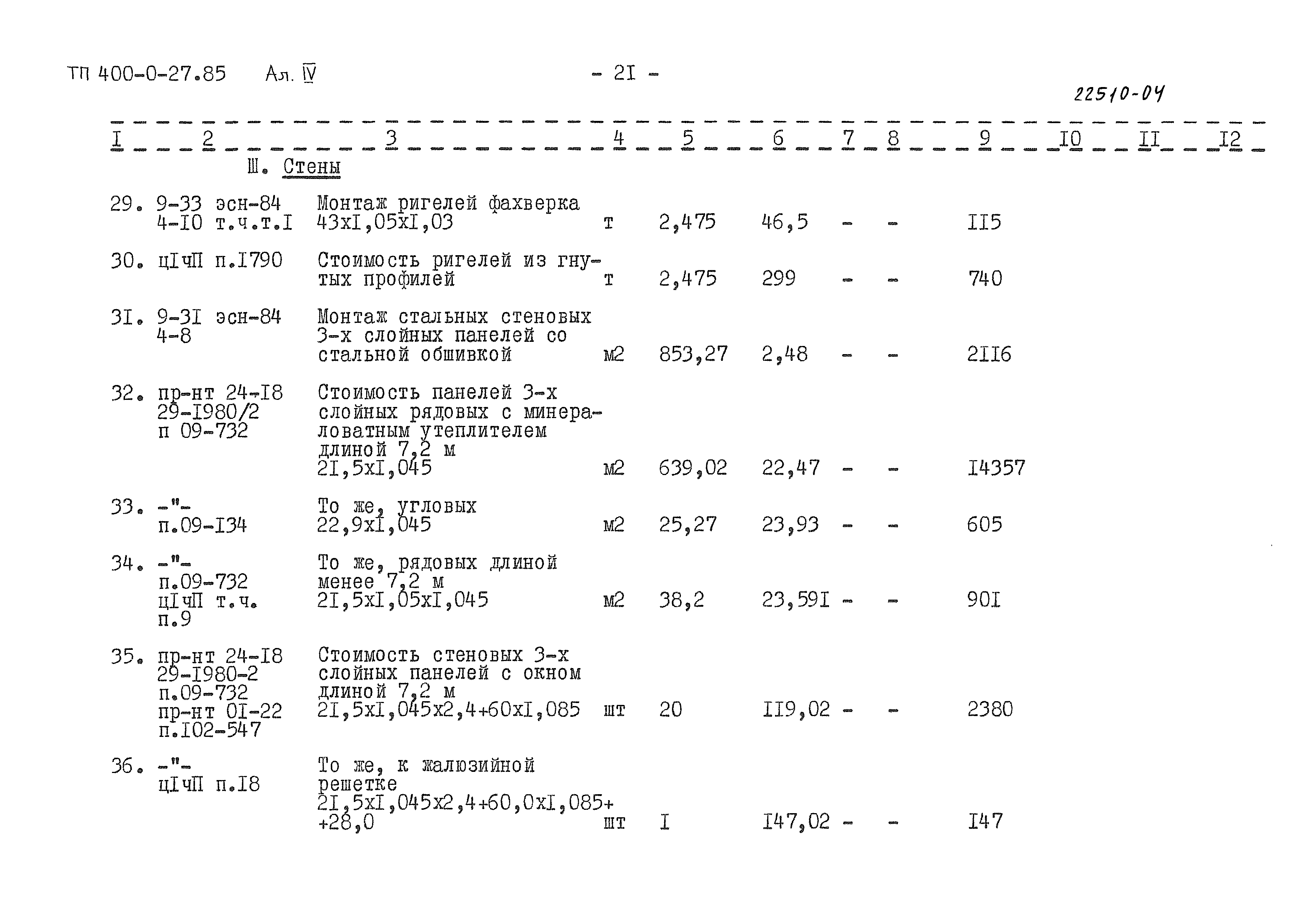 Типовые проектные решения 400-0-27.85