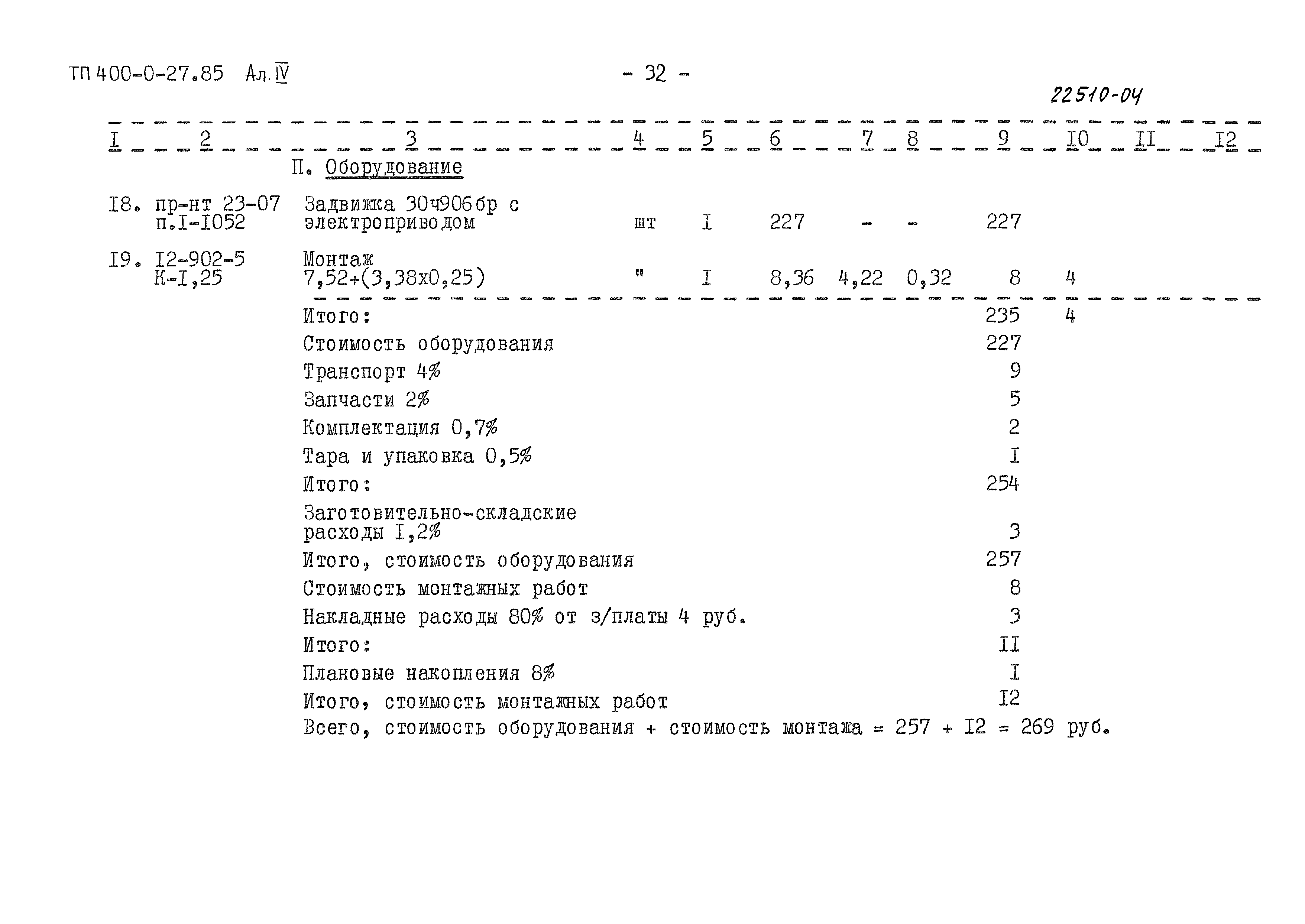 Типовые проектные решения 400-0-27.85