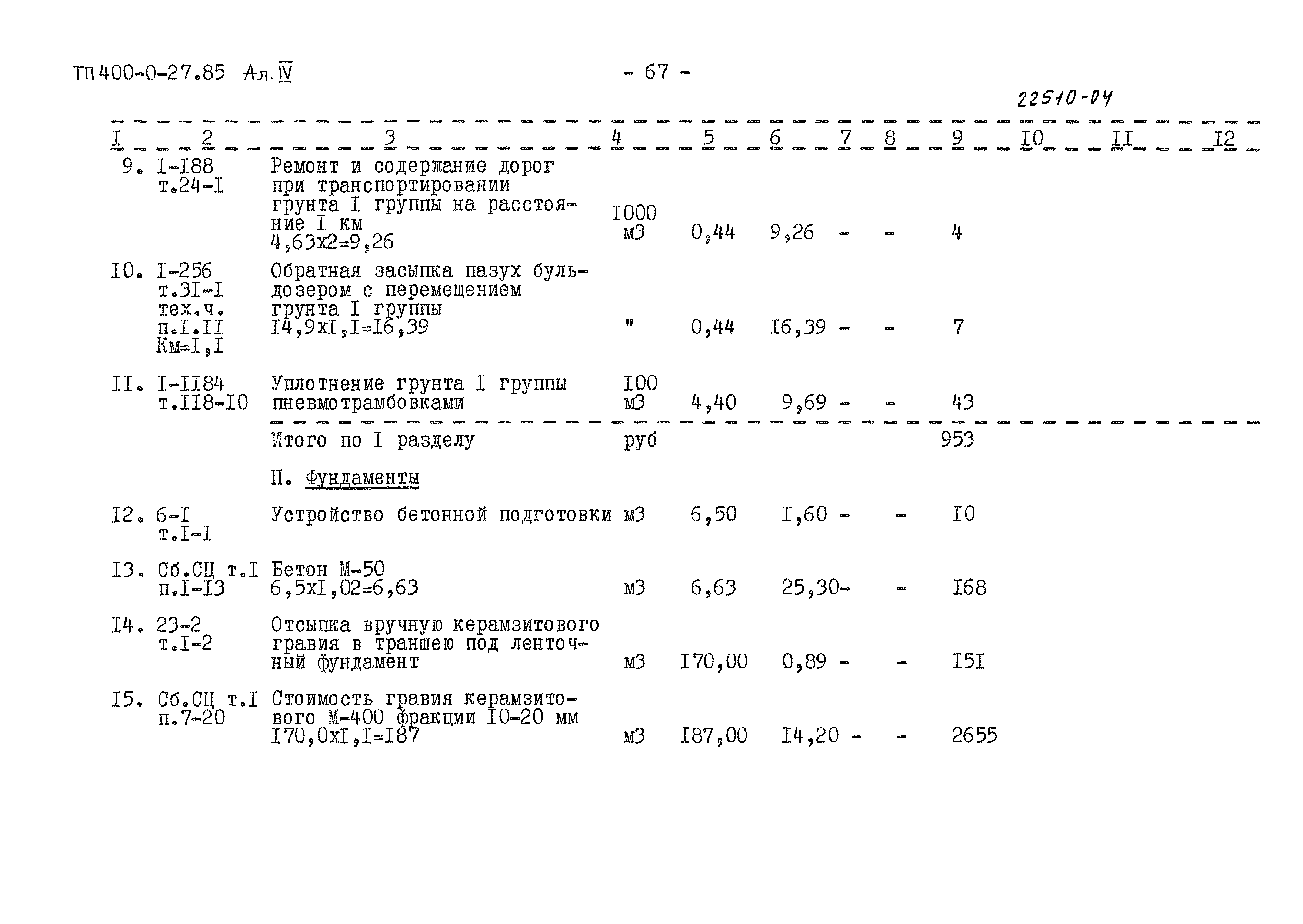 Типовые проектные решения 400-0-27.85