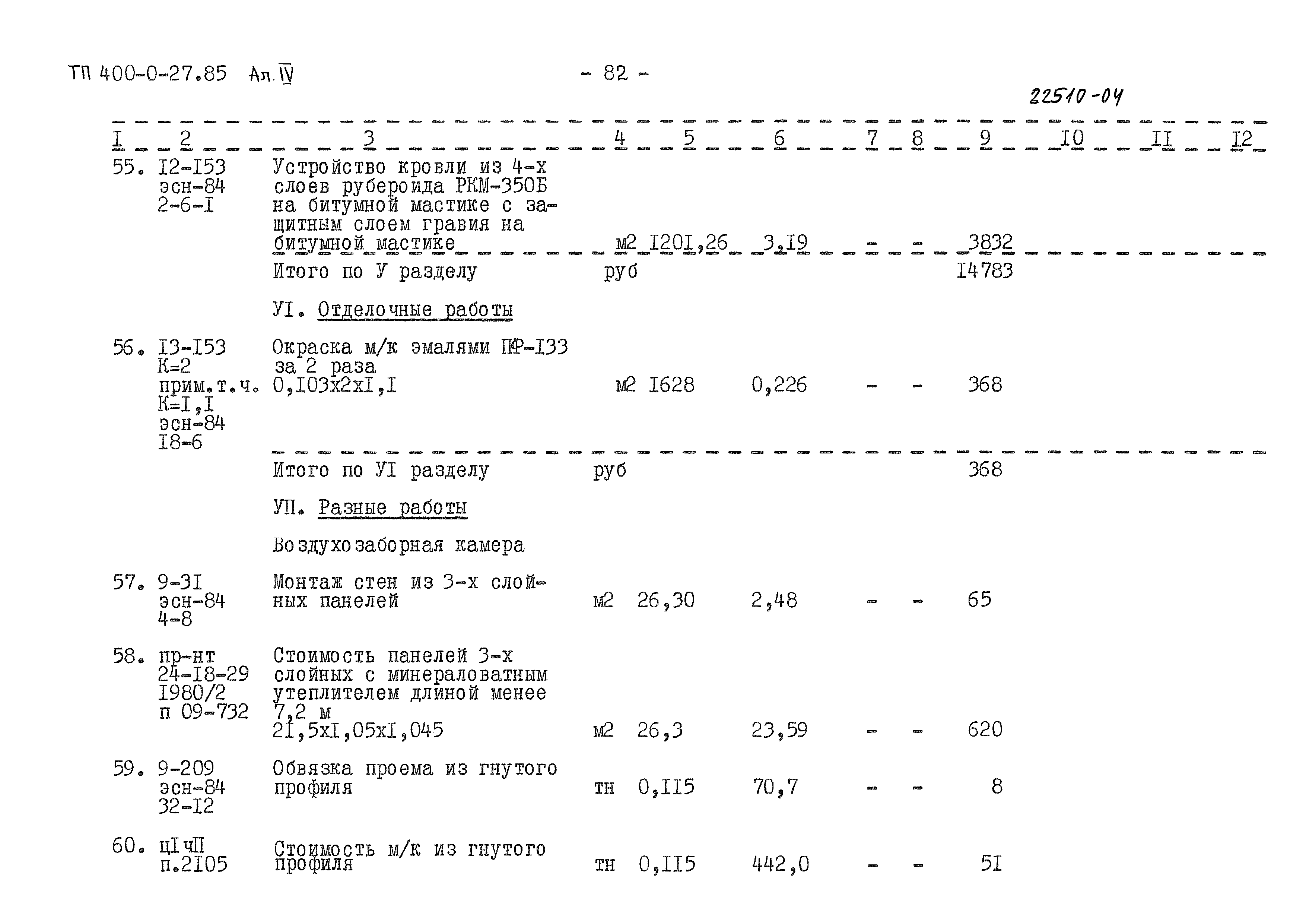 Типовые проектные решения 400-0-27.85