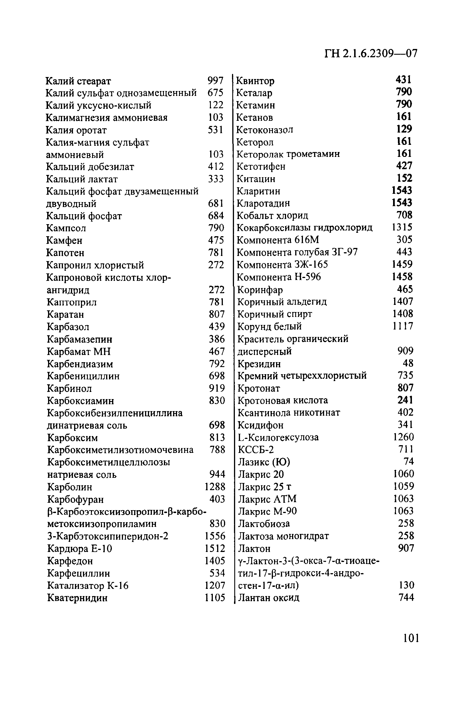 ГН 2.1.6.2309-07