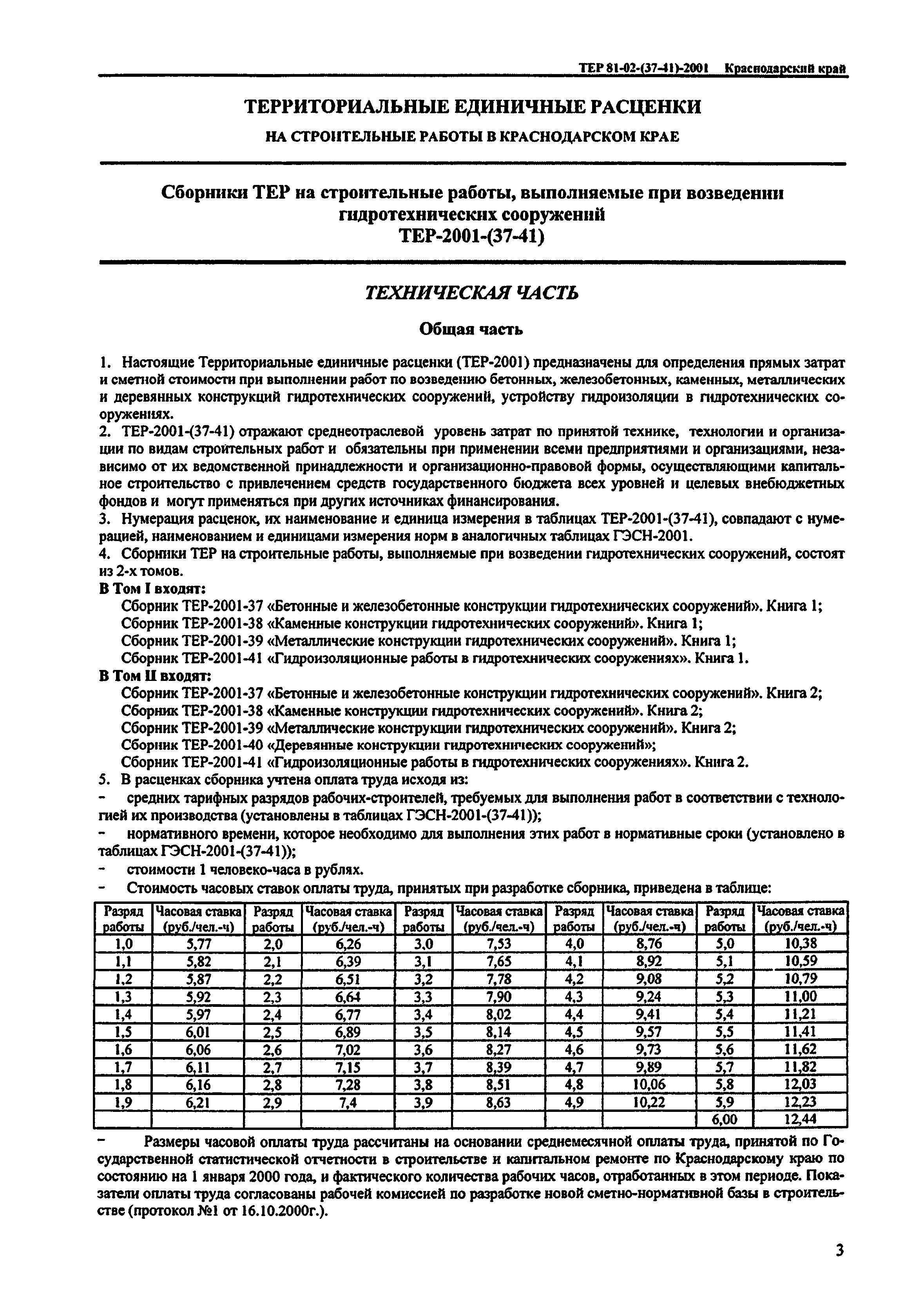 ТЕР Краснодарского края 2001-41