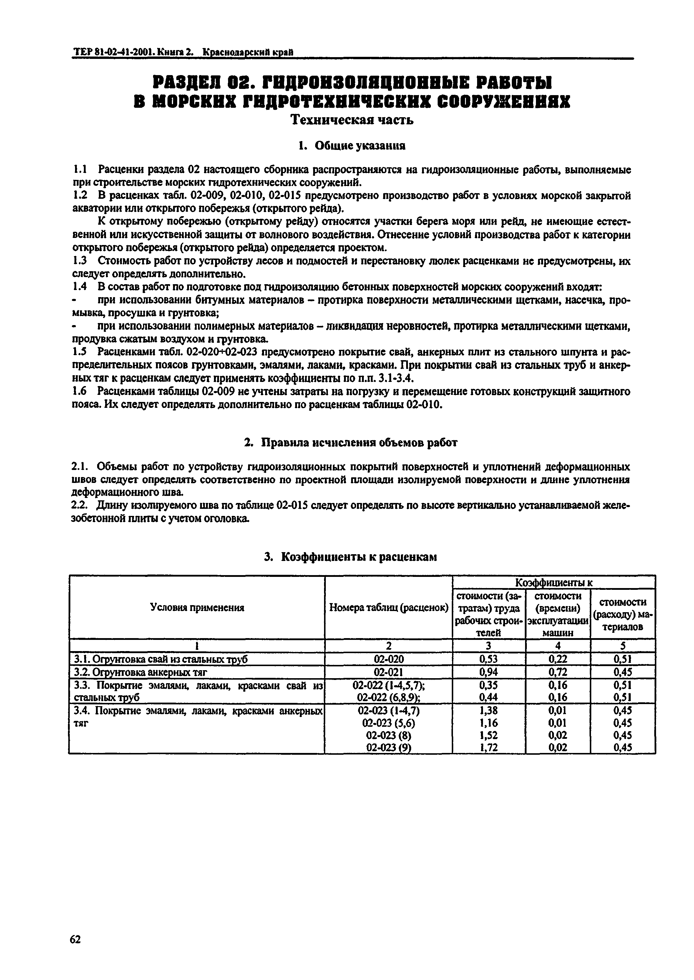 ТЕР Краснодарского края 2001-41