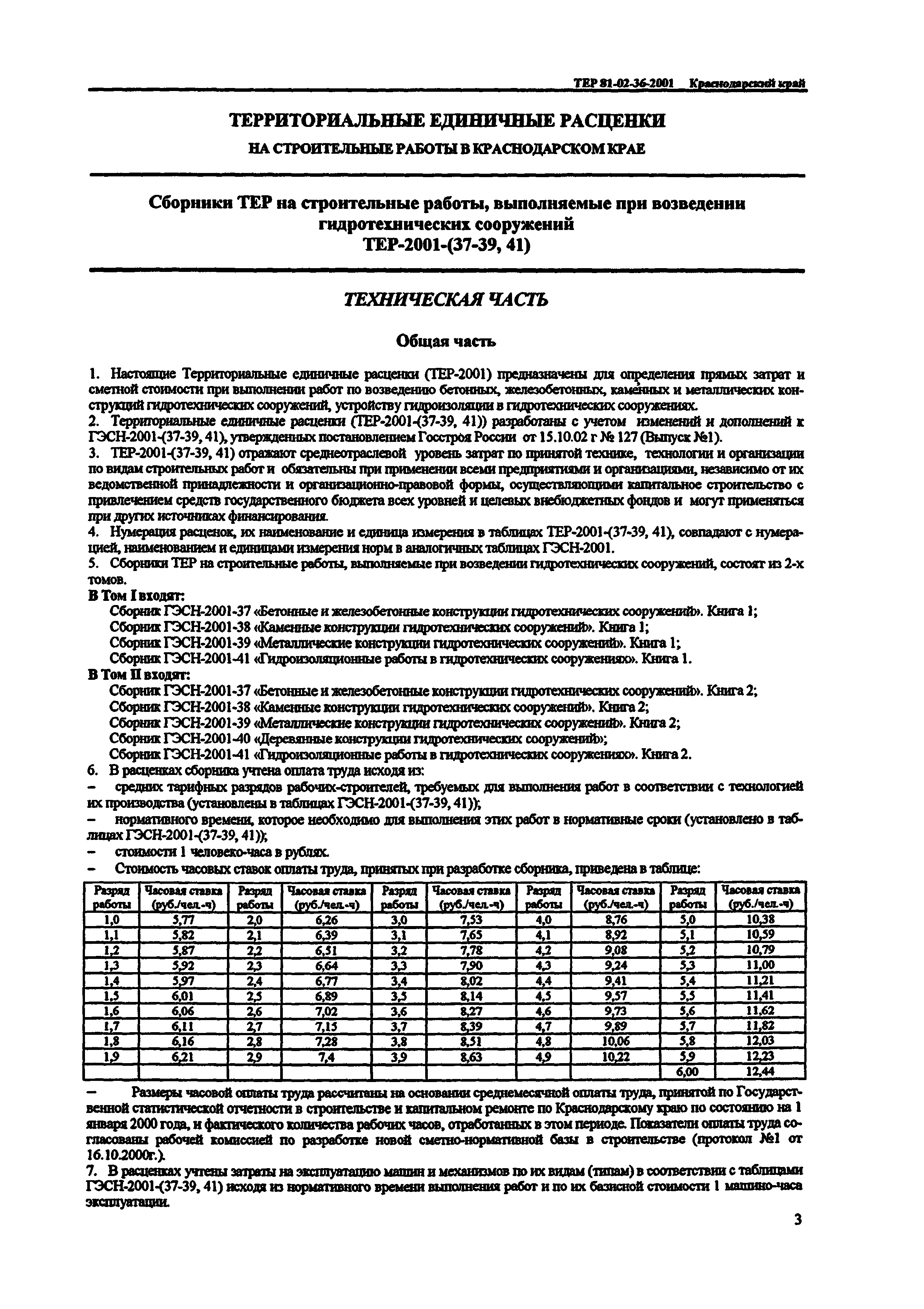 ТЕР Краснодарского края 2001-41