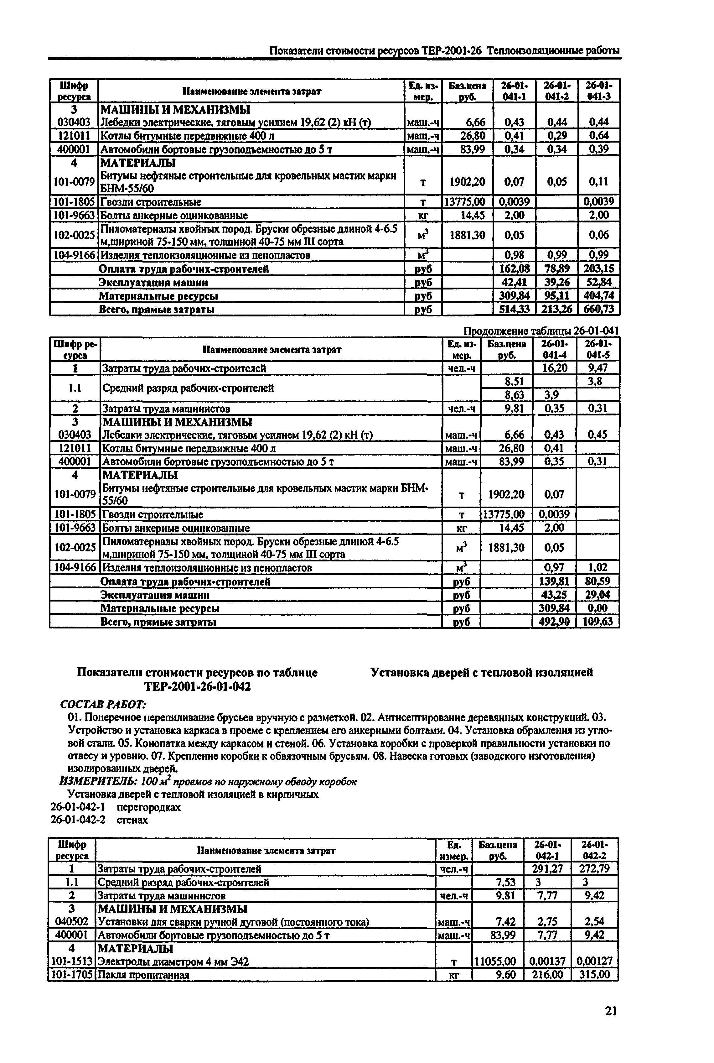 Справочное пособие к ТЕР 81-02-26-2001