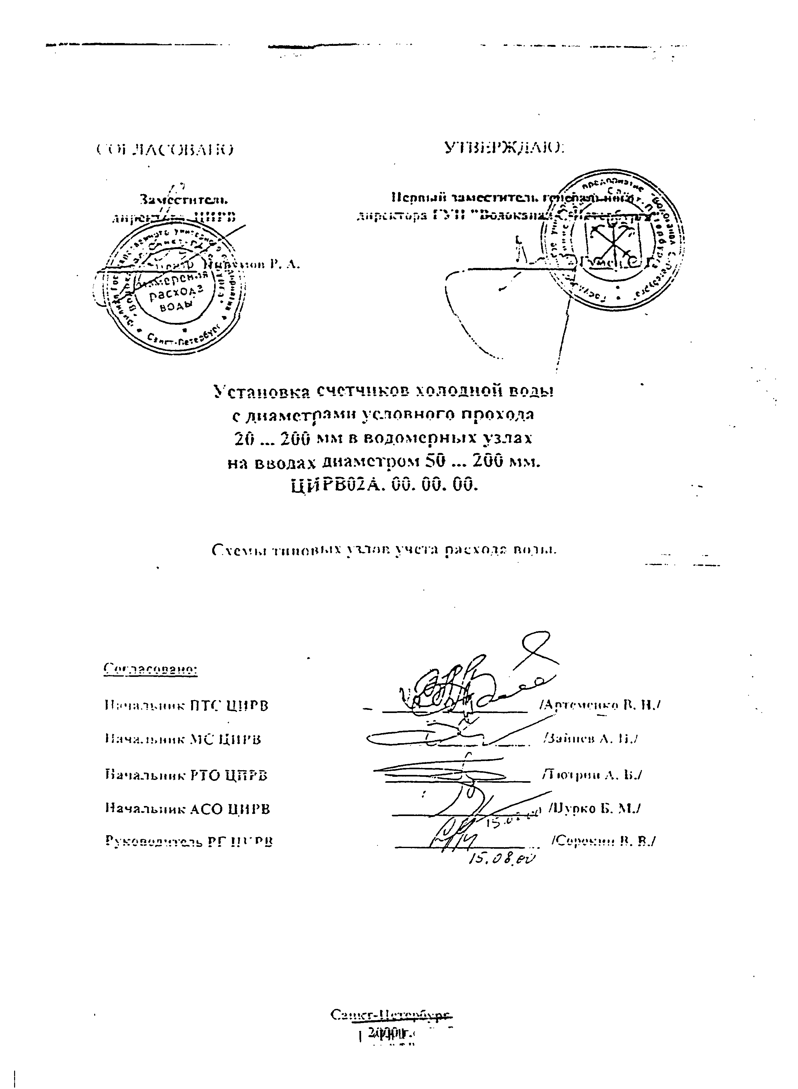 ЦИРВ 02А.00.00.00