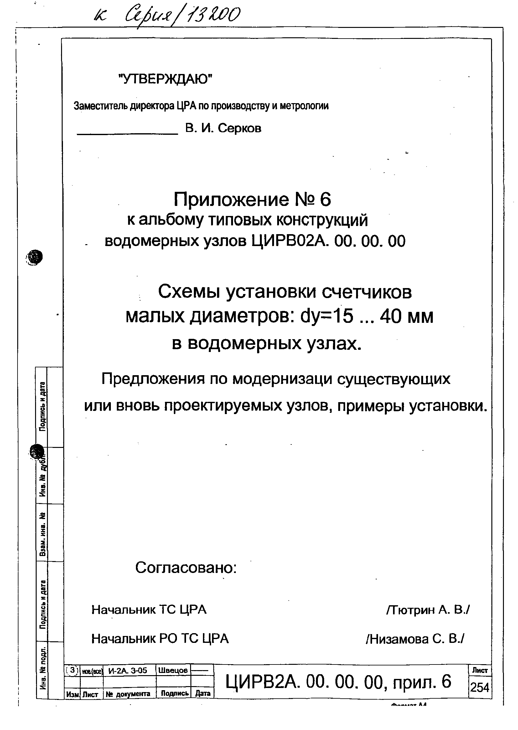 ЦИРВ 02А.00.00.00