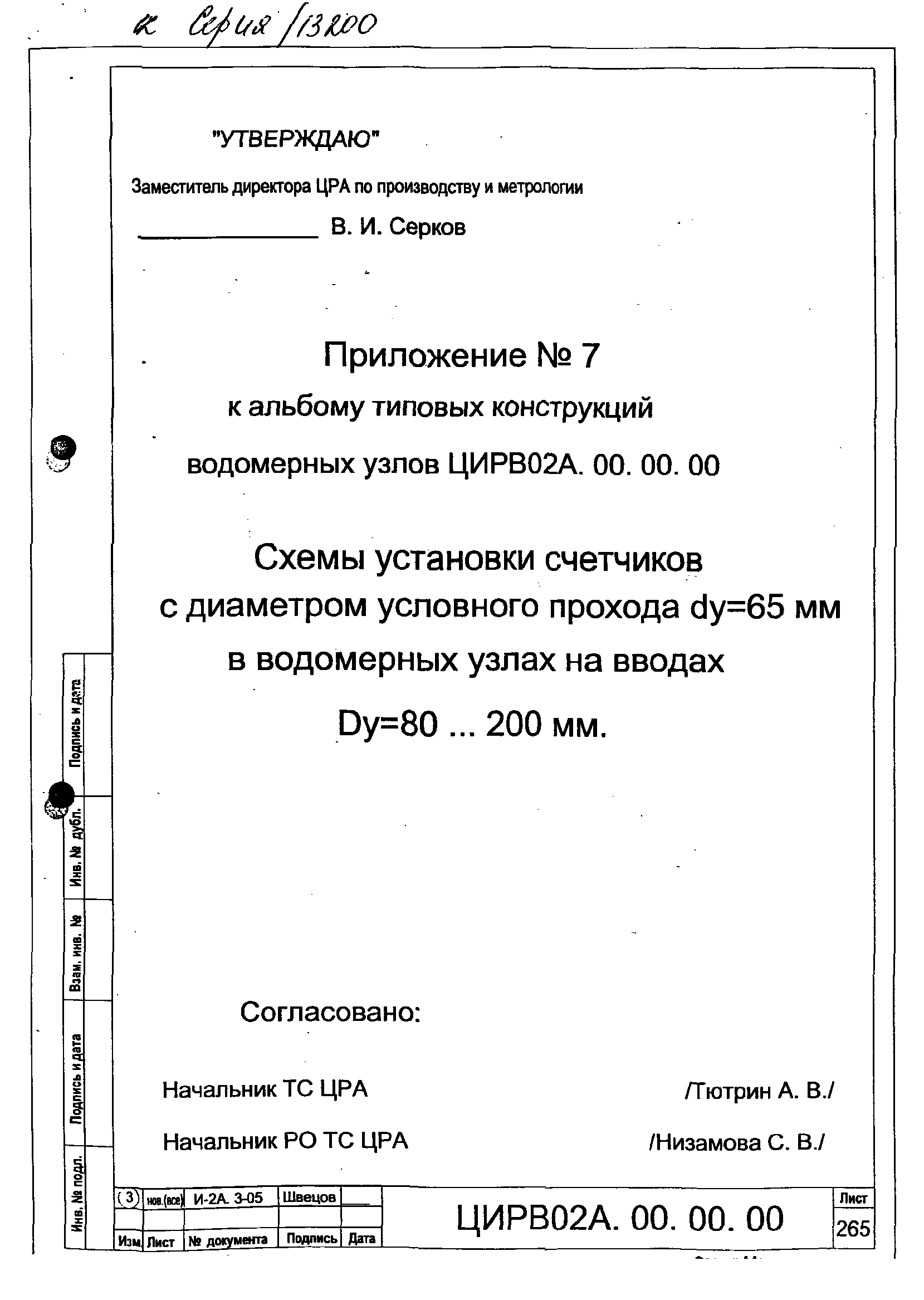 ЦИРВ 02А.00.00.00