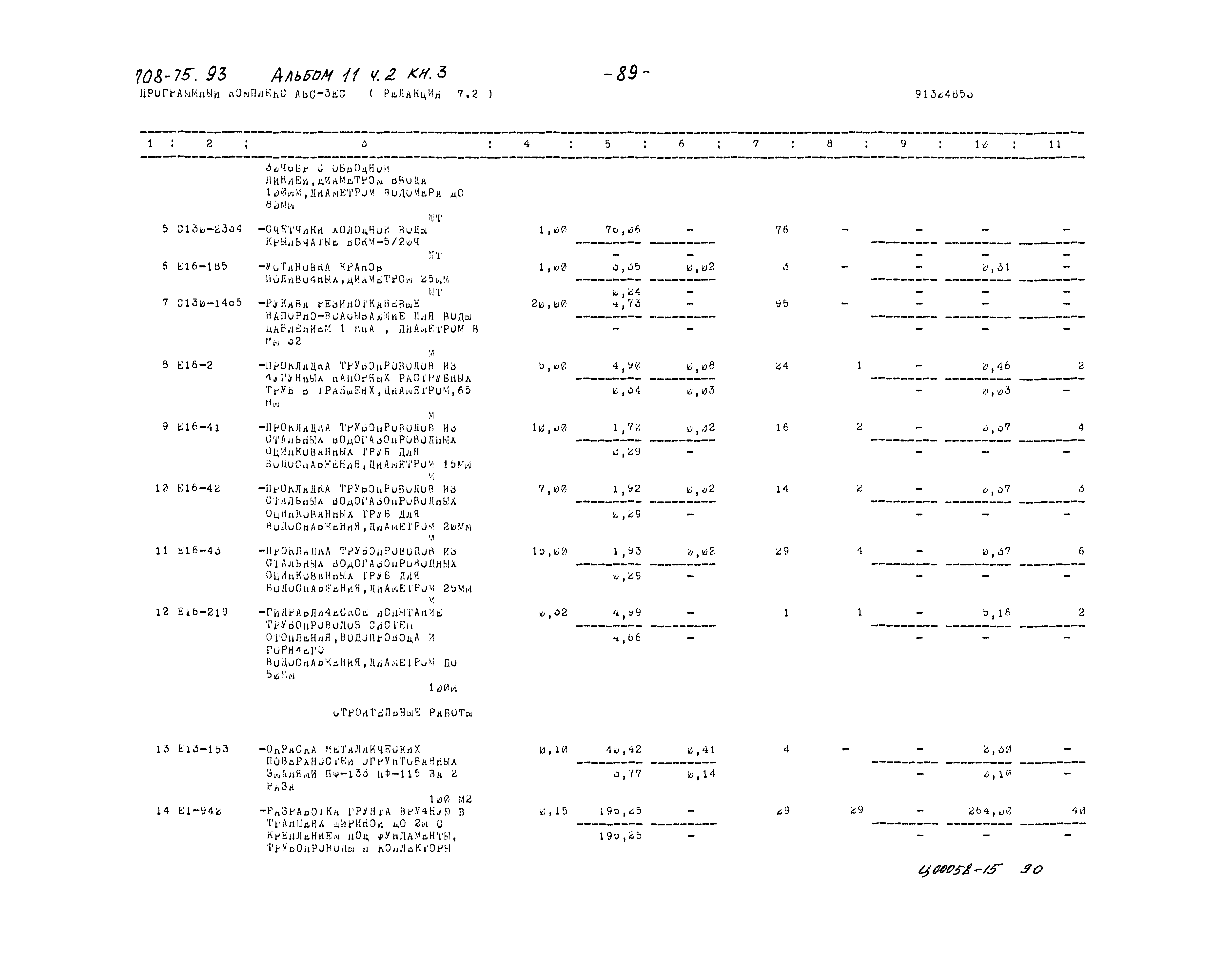 Типовой проект 708-75.93