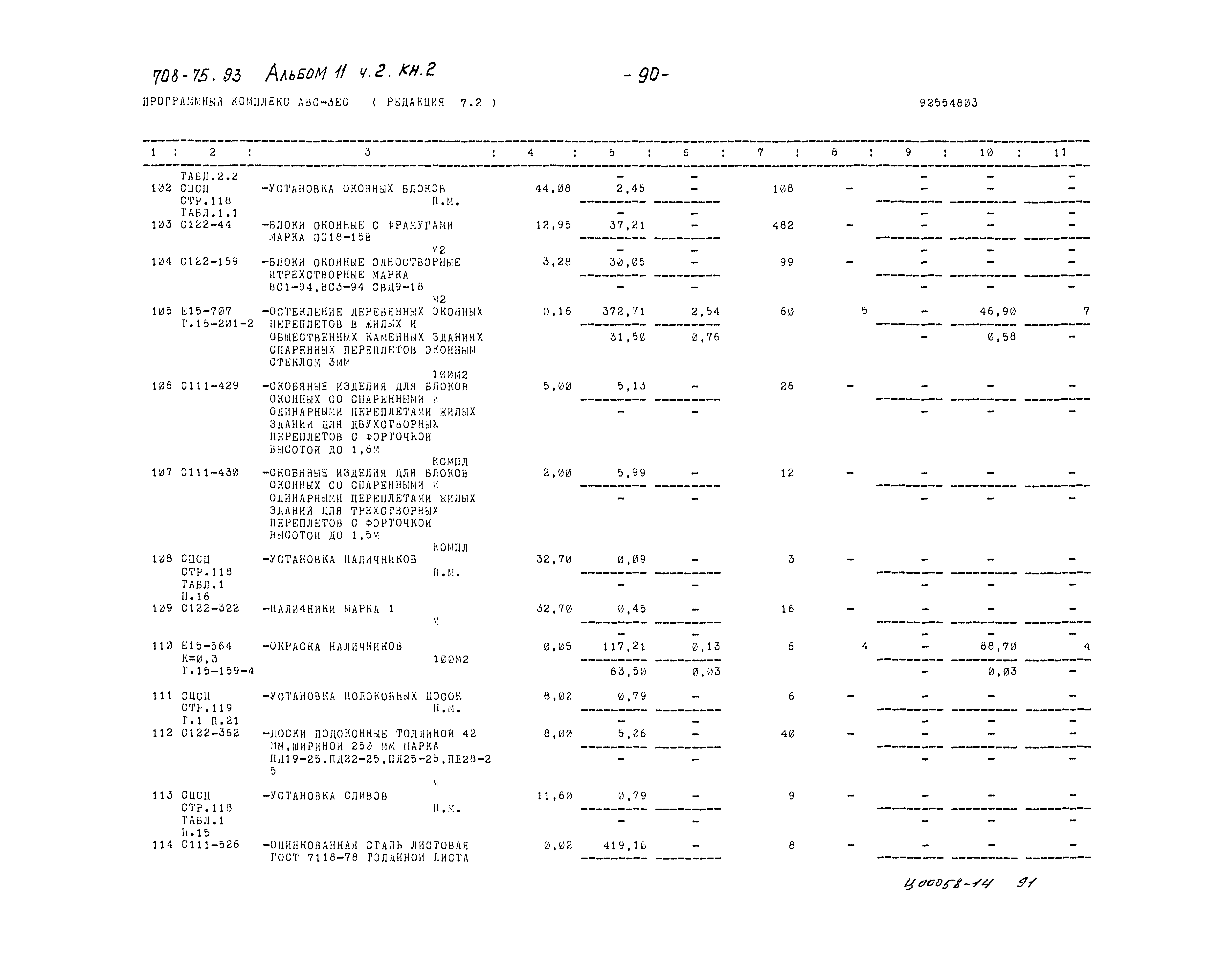 Типовой проект 708-75.93