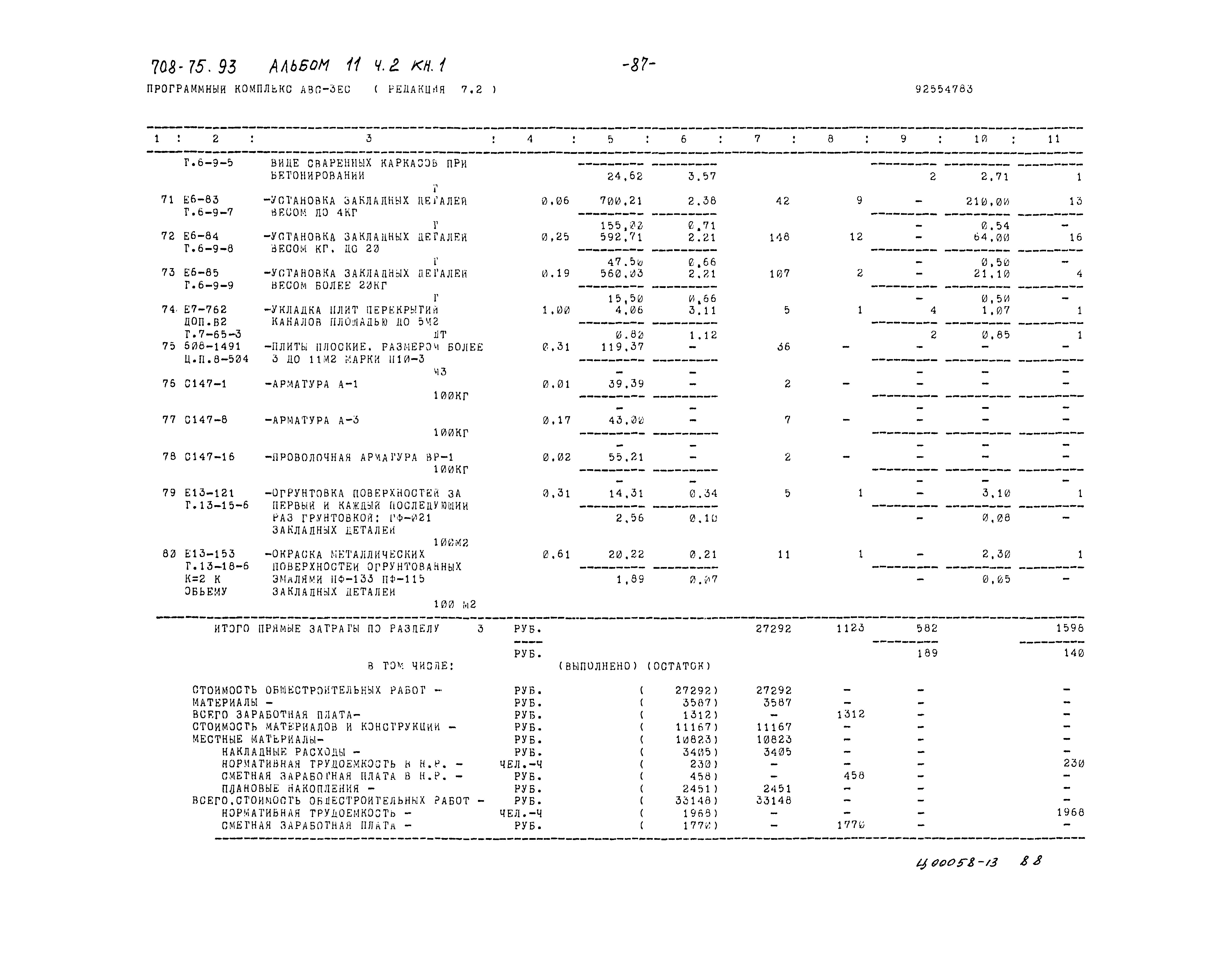 Типовой проект 708-75.93