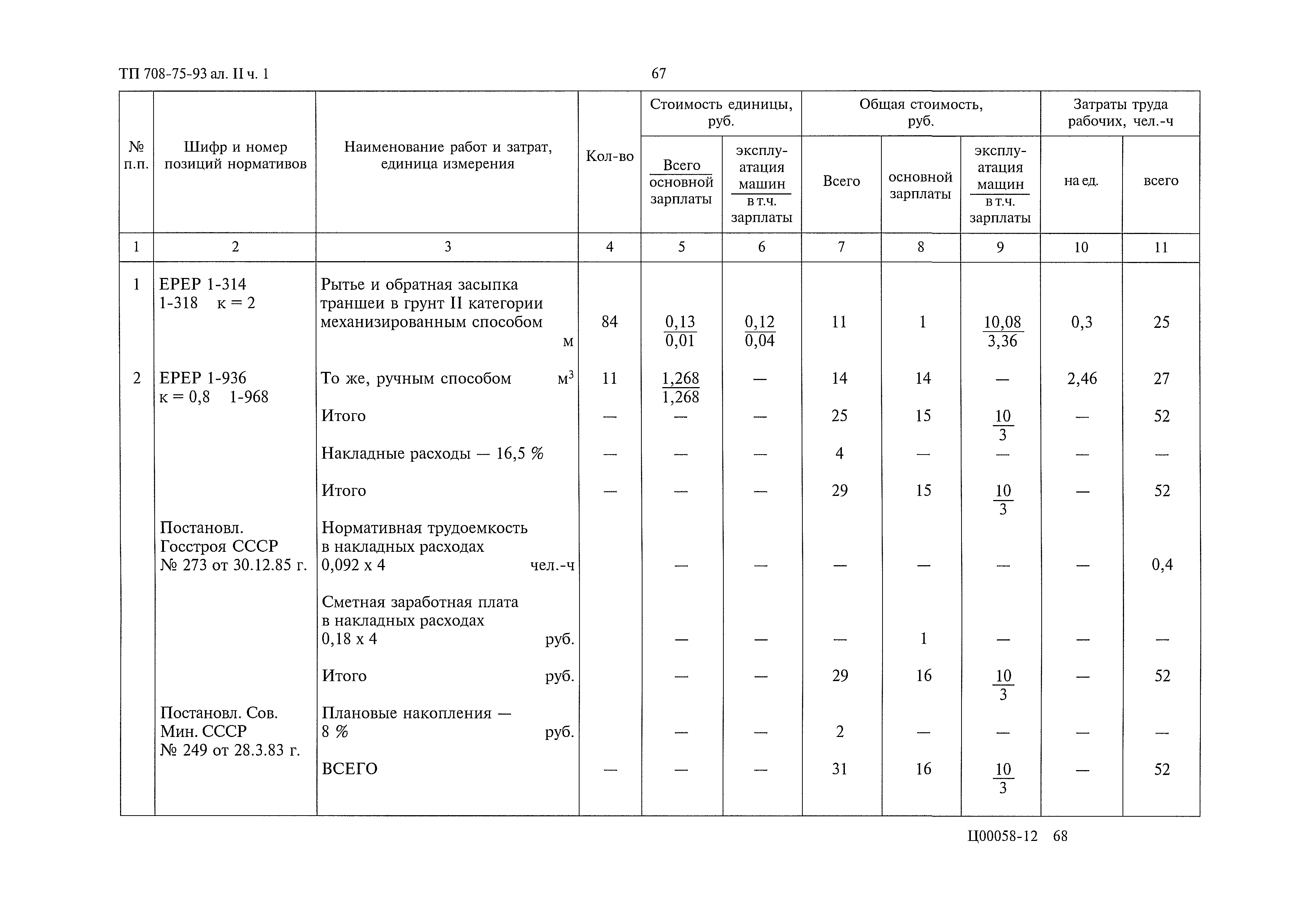 Типовой проект 708-75.93