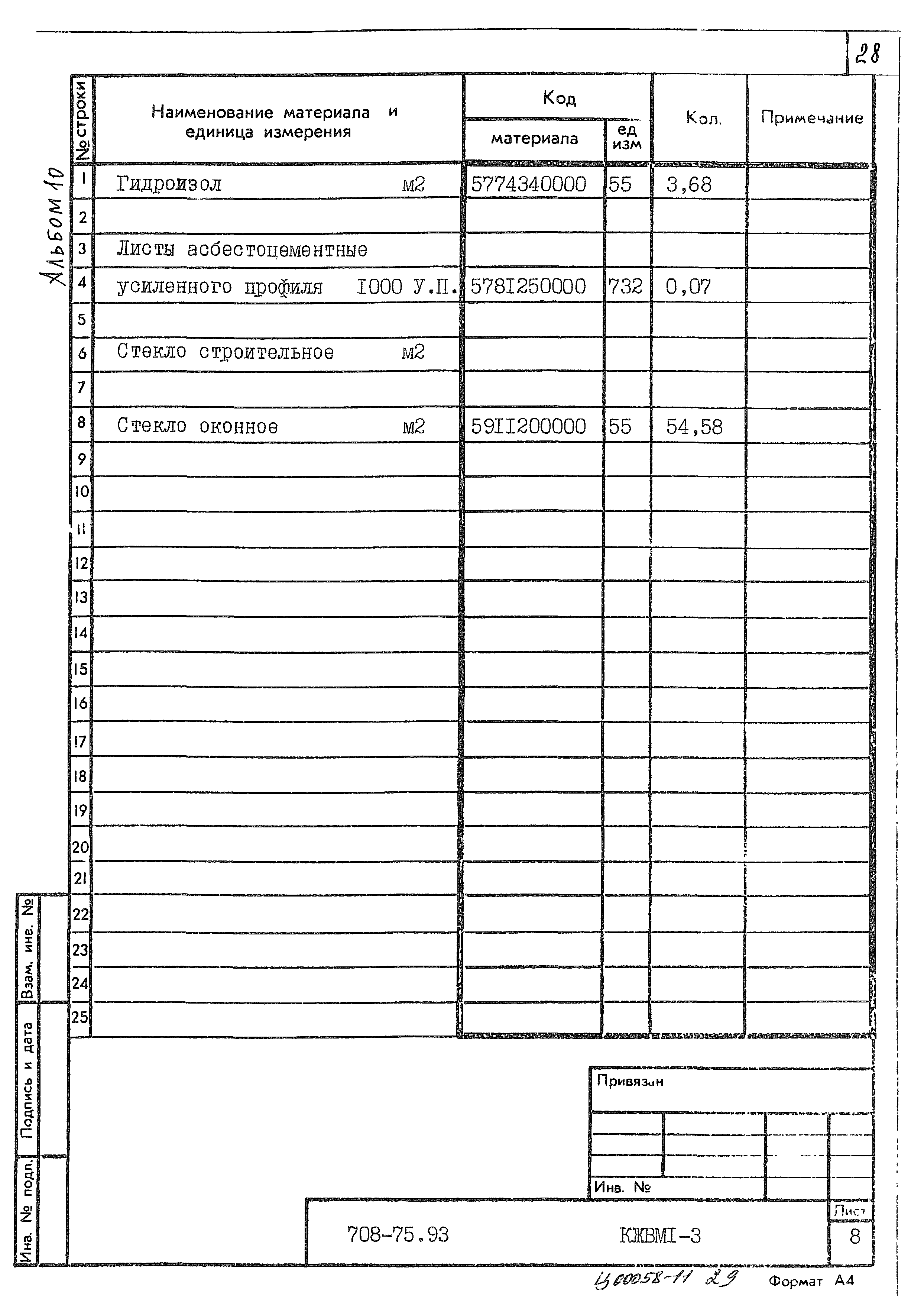 Типовой проект 708-75.93