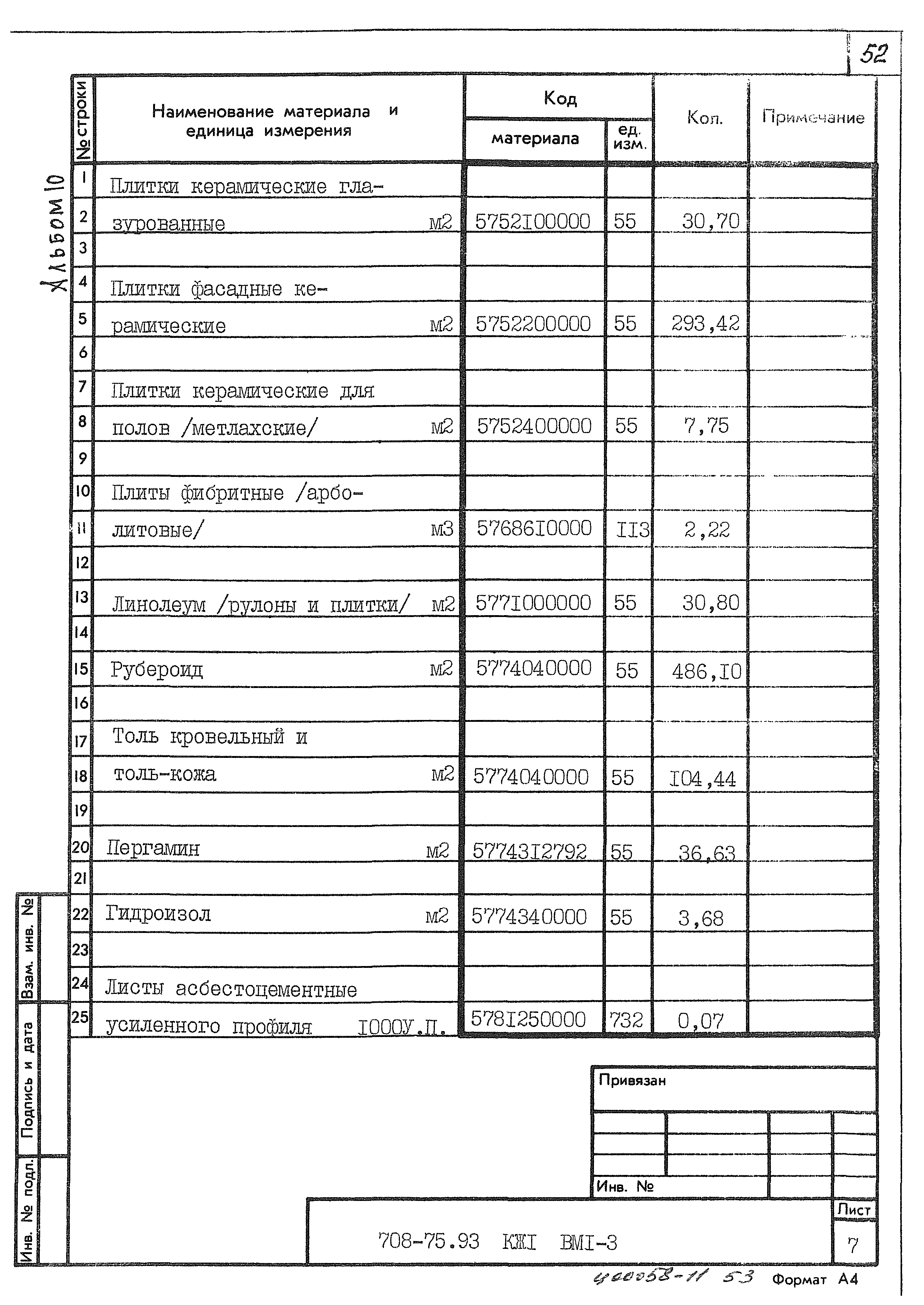 Типовой проект 708-75.93