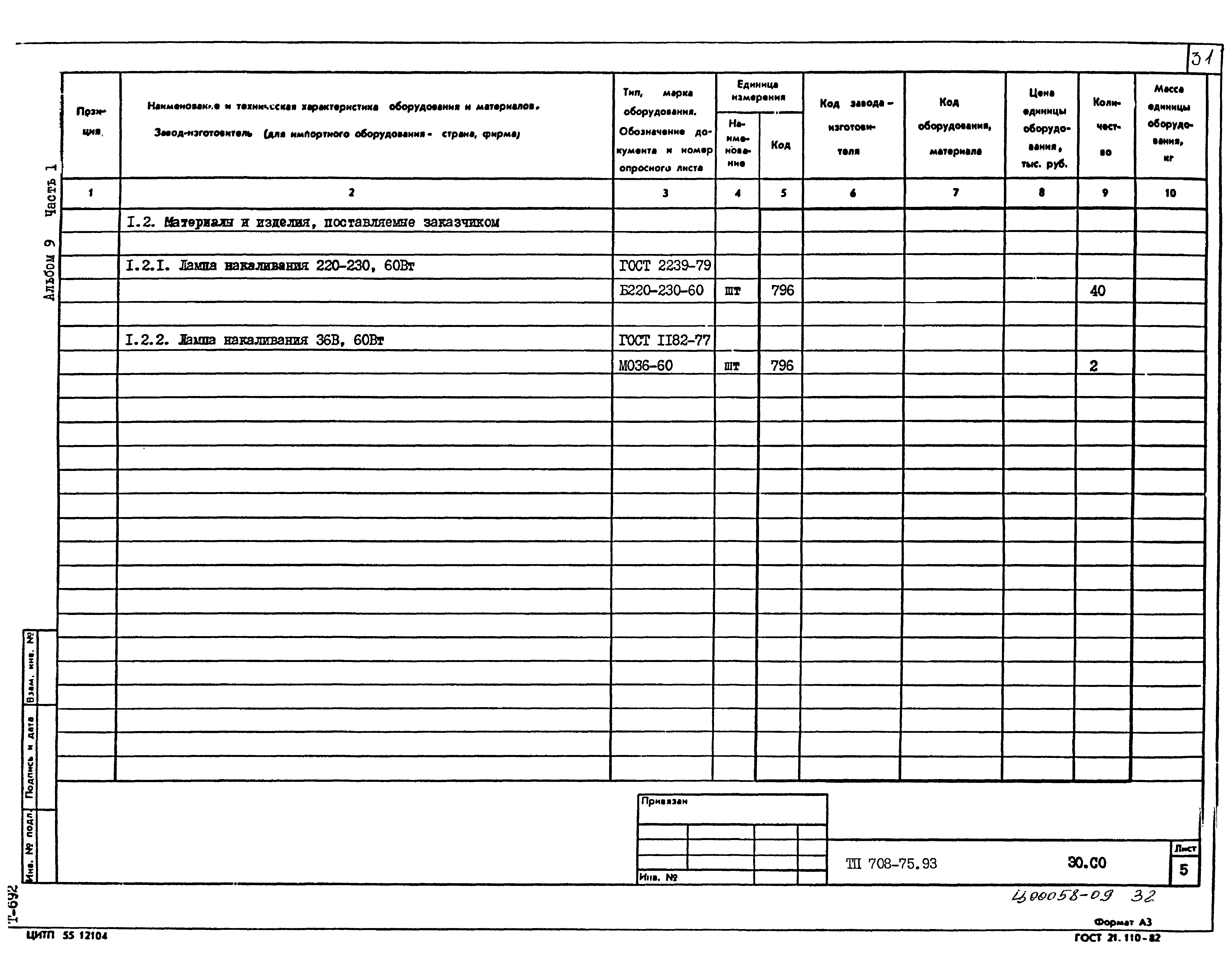 Типовой проект 708-75.93