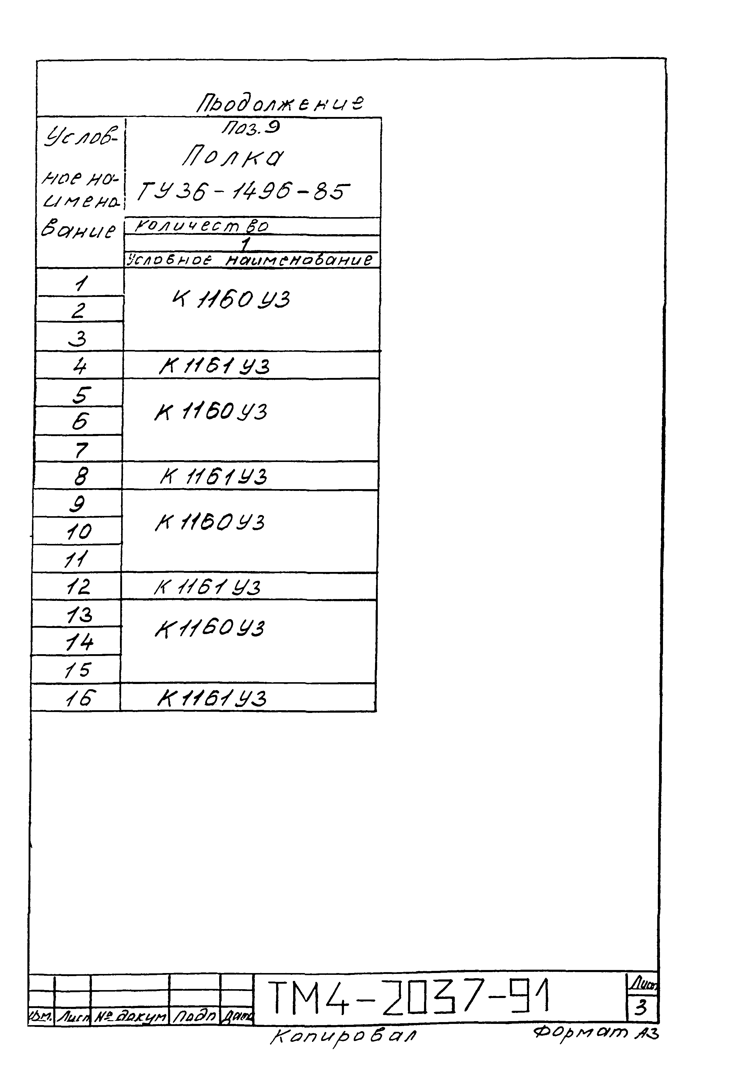 СТМ 4-25-91