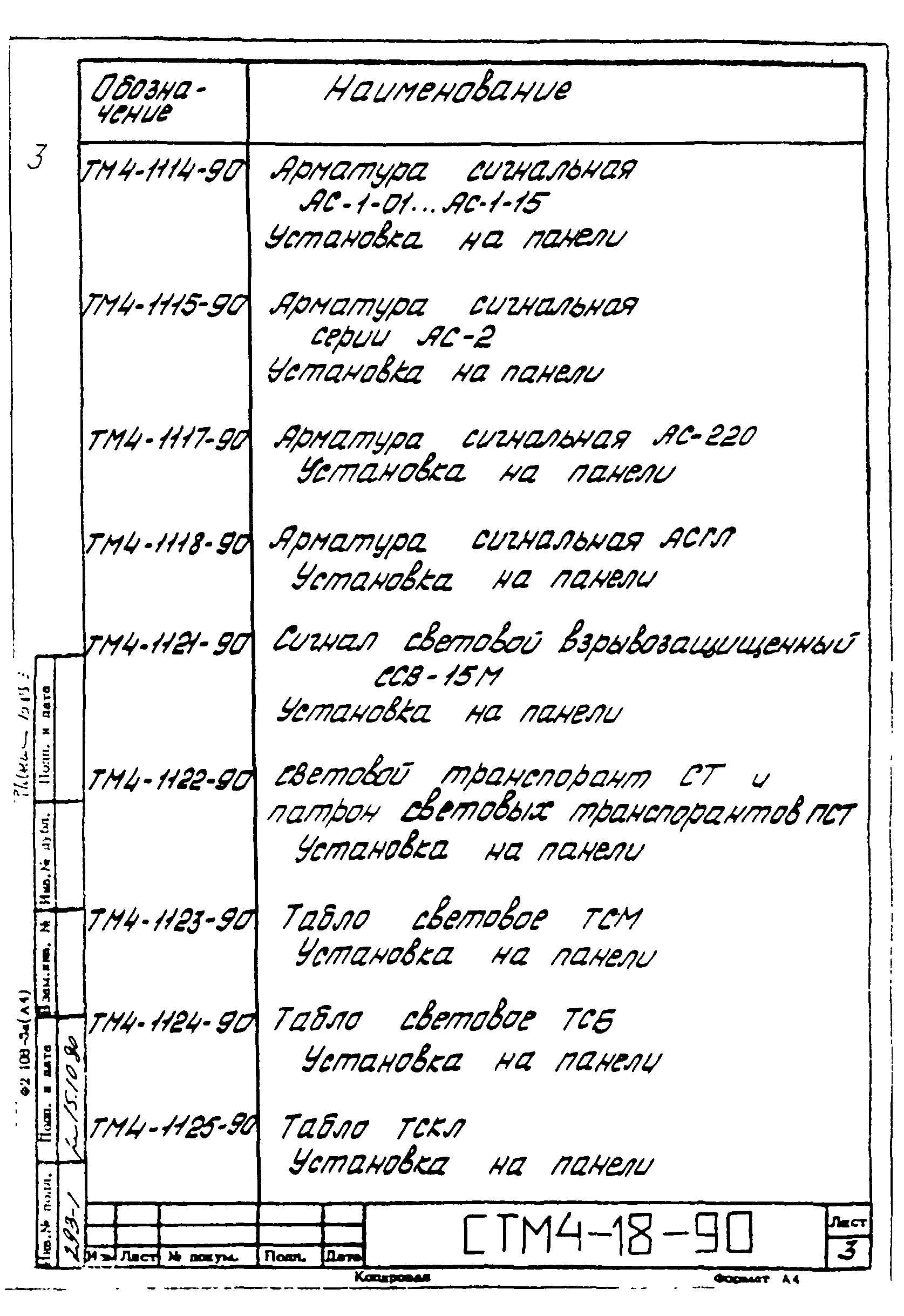 СТМ 4-18-90